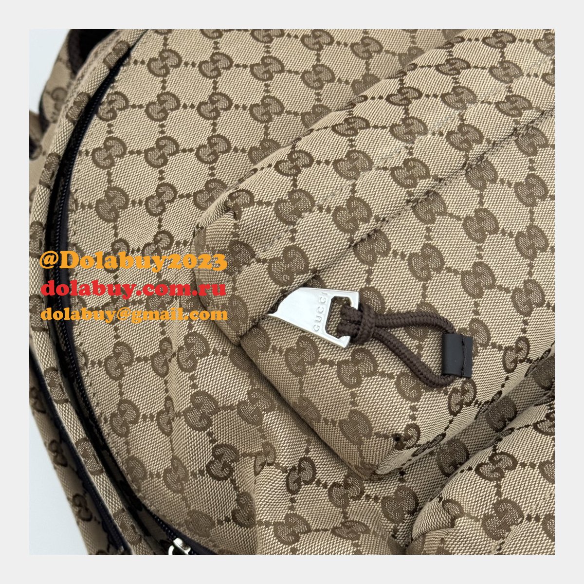 Top Mens Backpack Wholesale Gucci Logo 800182 Inspired Bag