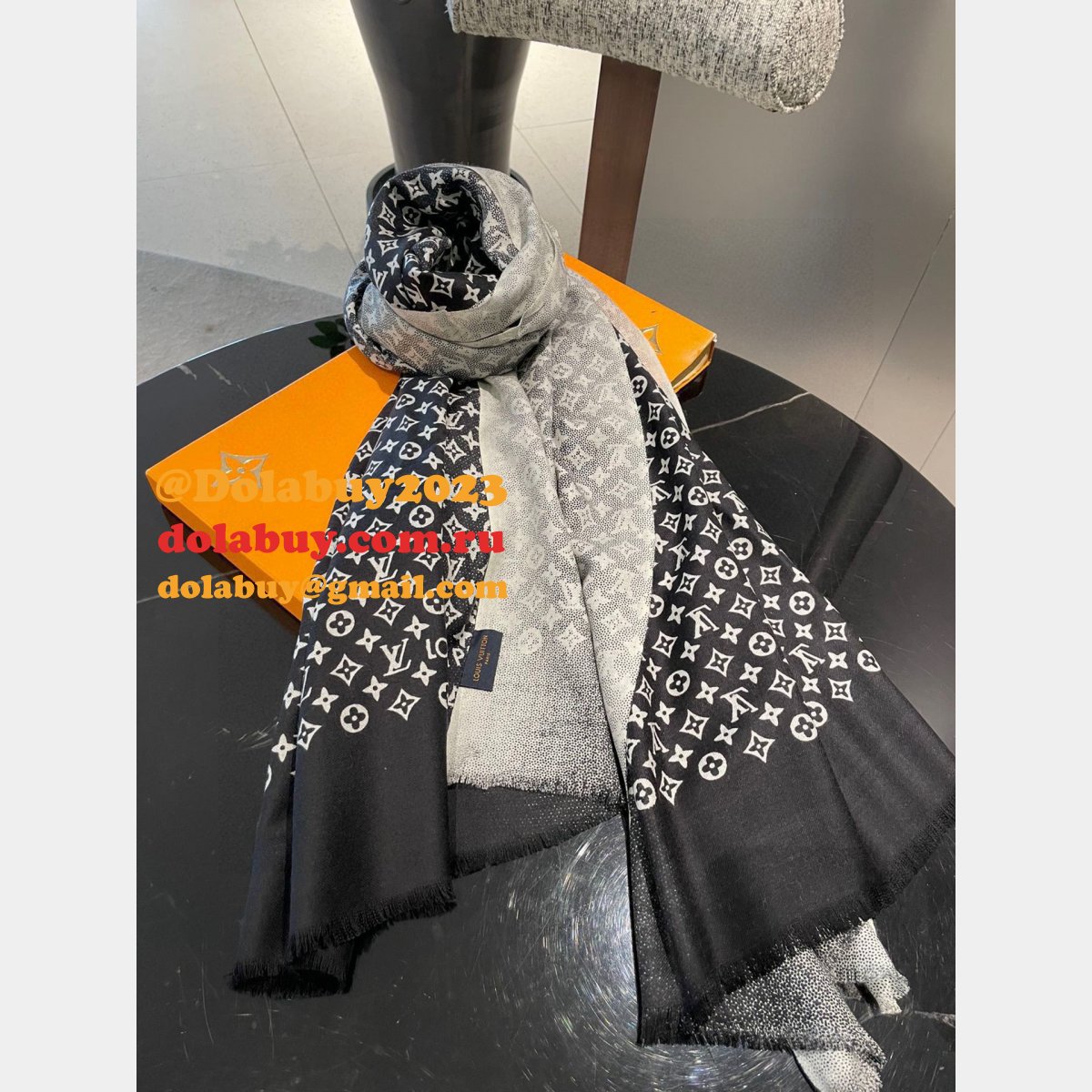 Luxury Best LV cashmere scarf