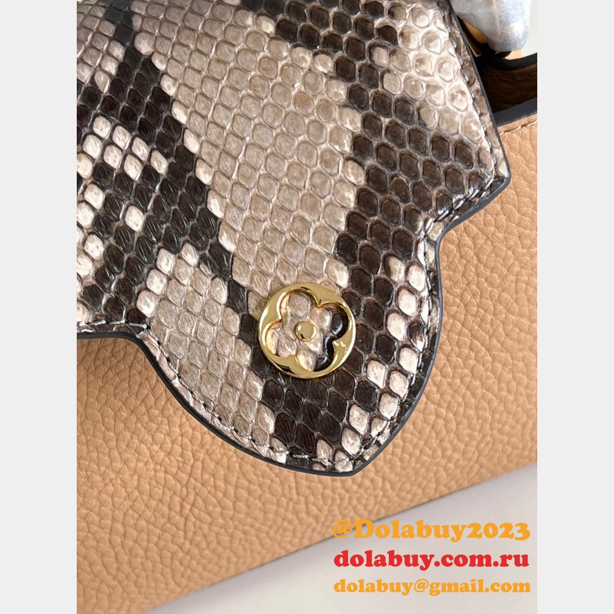 Louis Vuitton First Copy Capucines N80741 Arizona Brown Bag