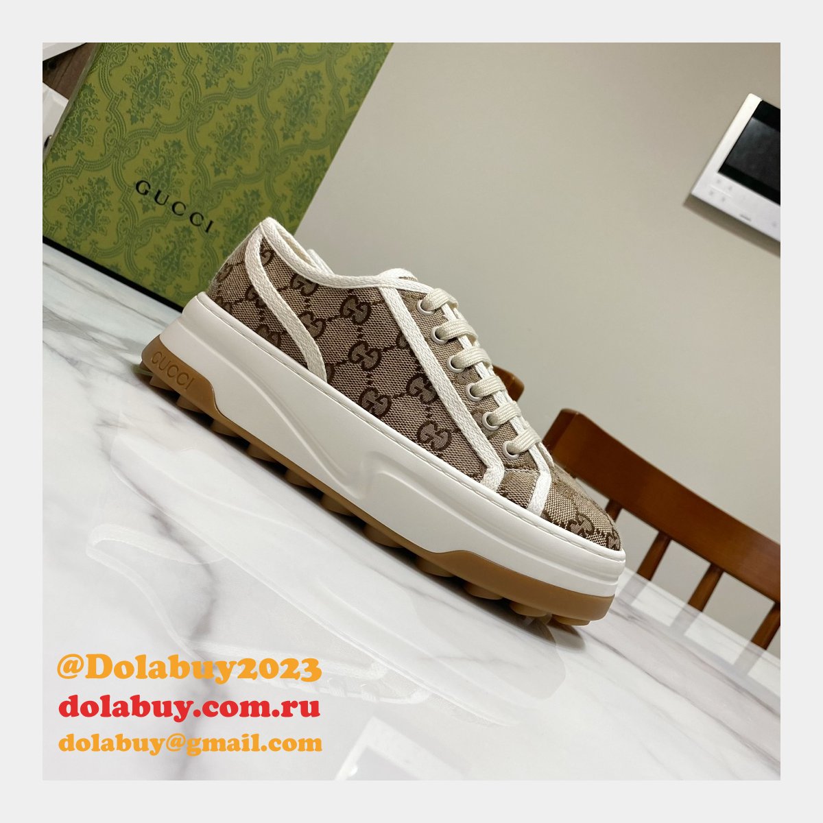 buy dolabuy G*u*i gu7 platform casual women/men replica shoes