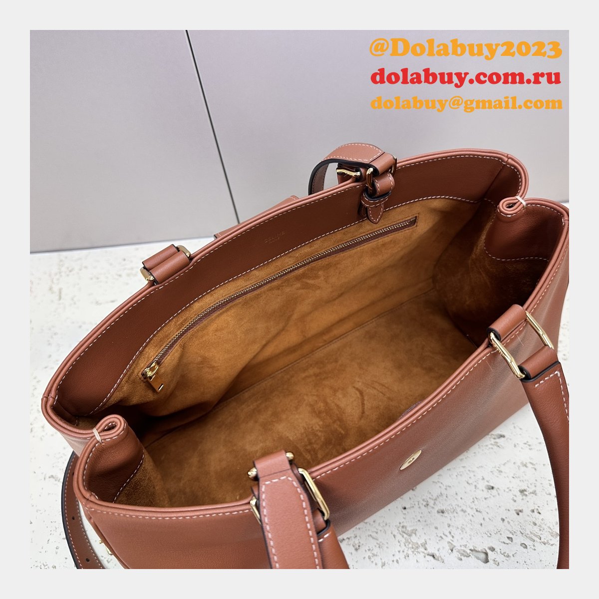 More Perfect Lines Medium Appoline 114963 High Quality Fake Bag