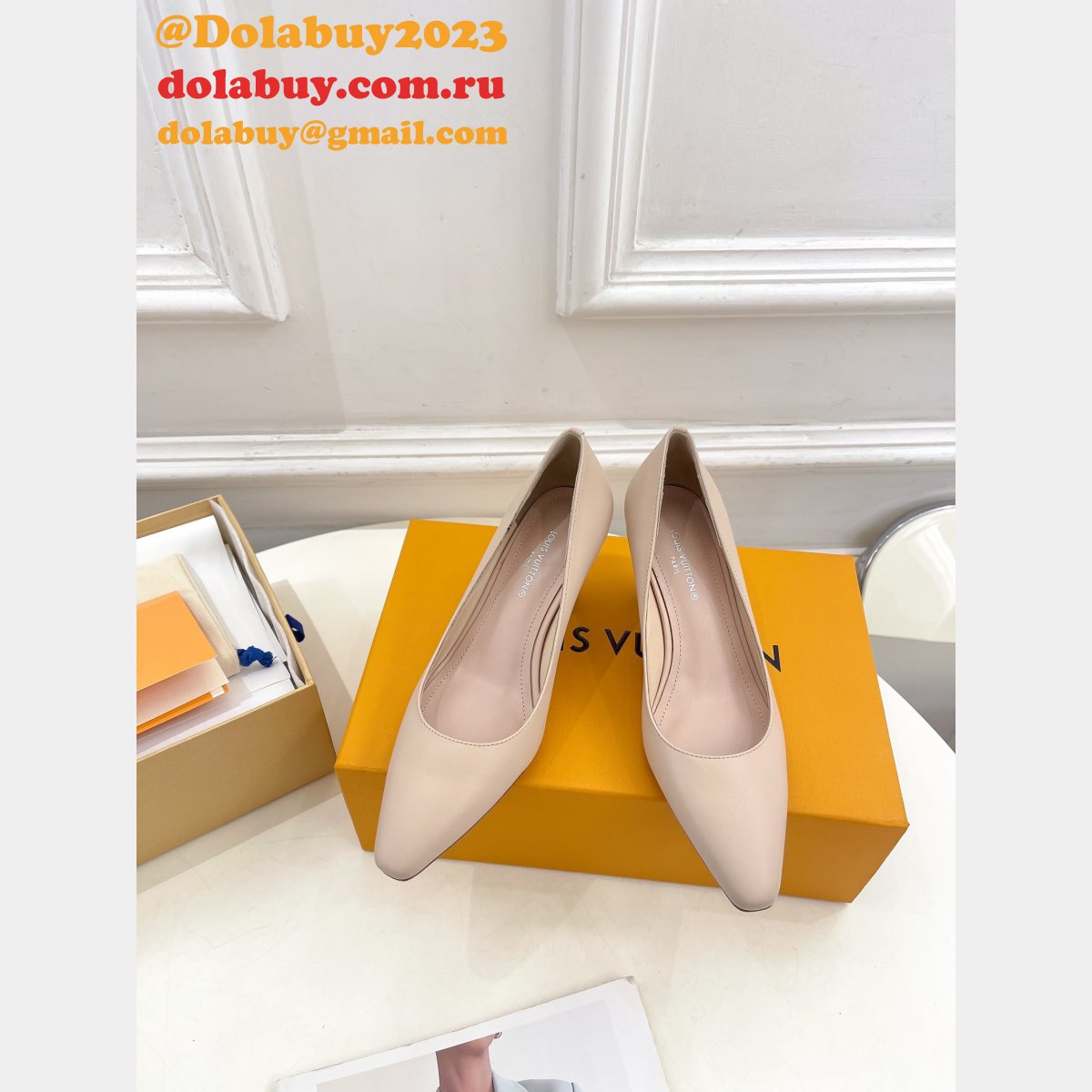 Cherie Heel High quality Louis Vuitton Replica Shoes