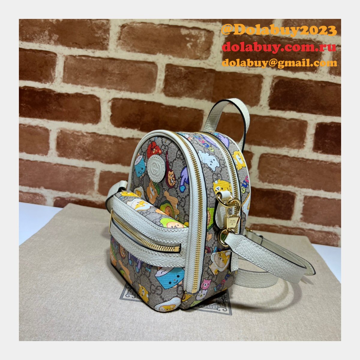 Gucci Fake Animal Print Multi-function 725654 High Quality Bag