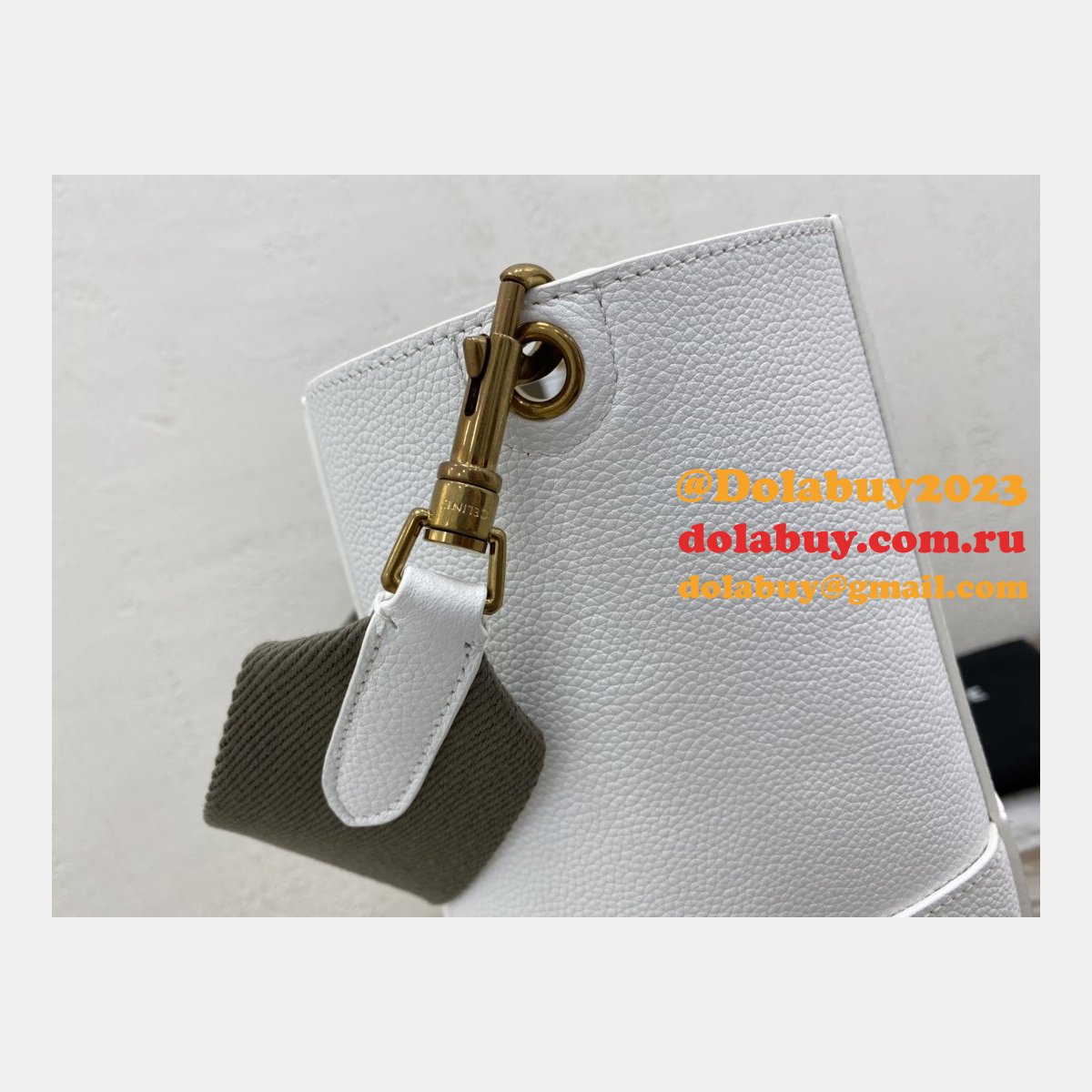 Top Quality Replica Seau Sangle Celine White Bags