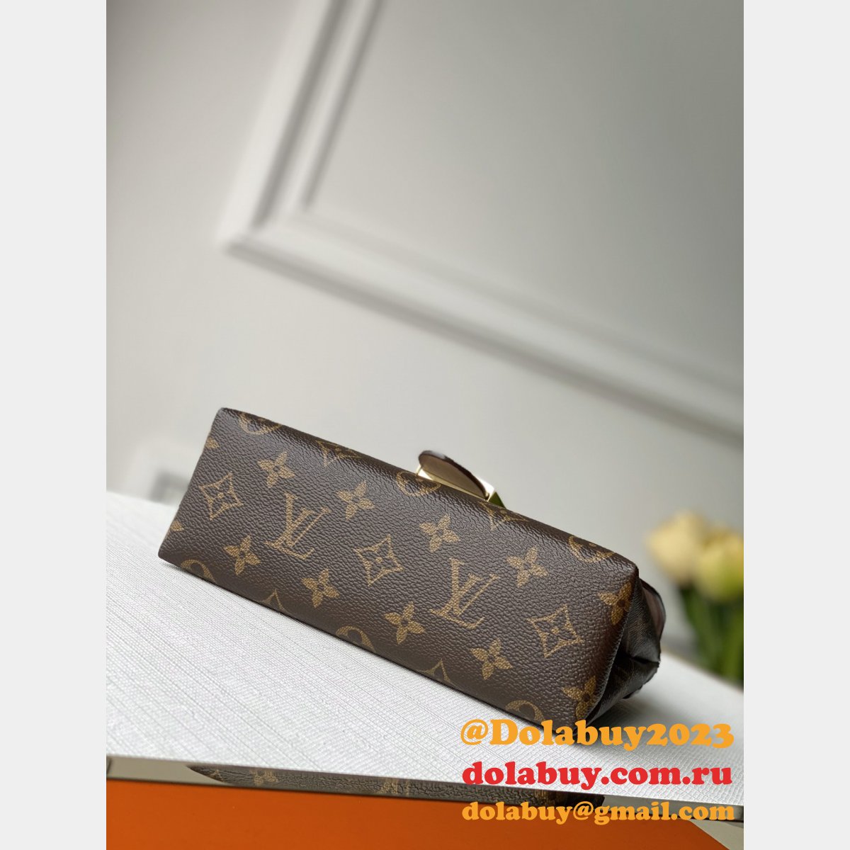 Louis Vuitton Monogram Canvas Locky BB Bag M44080 Fake Pink Bag