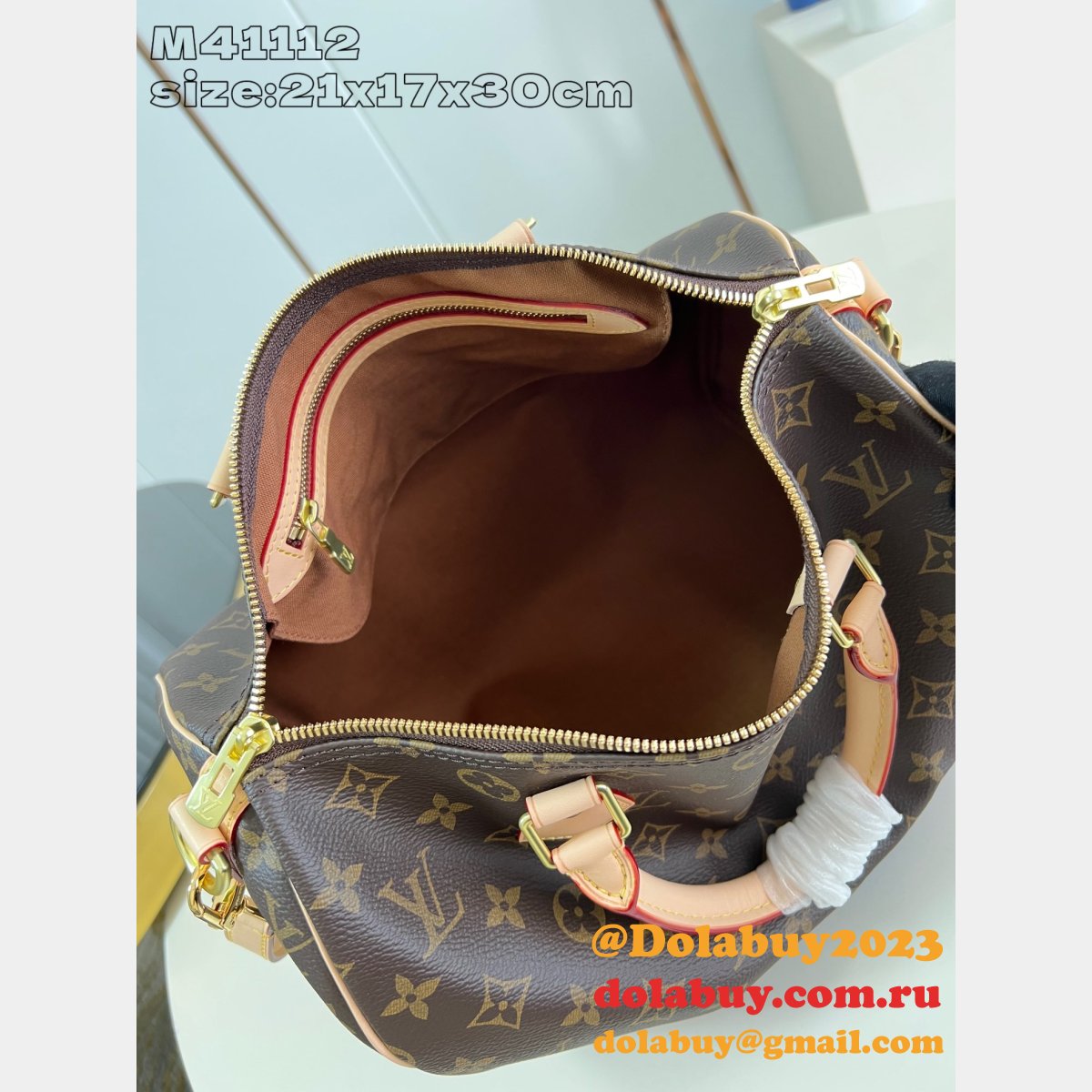 AAA+ Louis Vuitton High Quality Speedy Bandouliere 25 30 35 Monogram