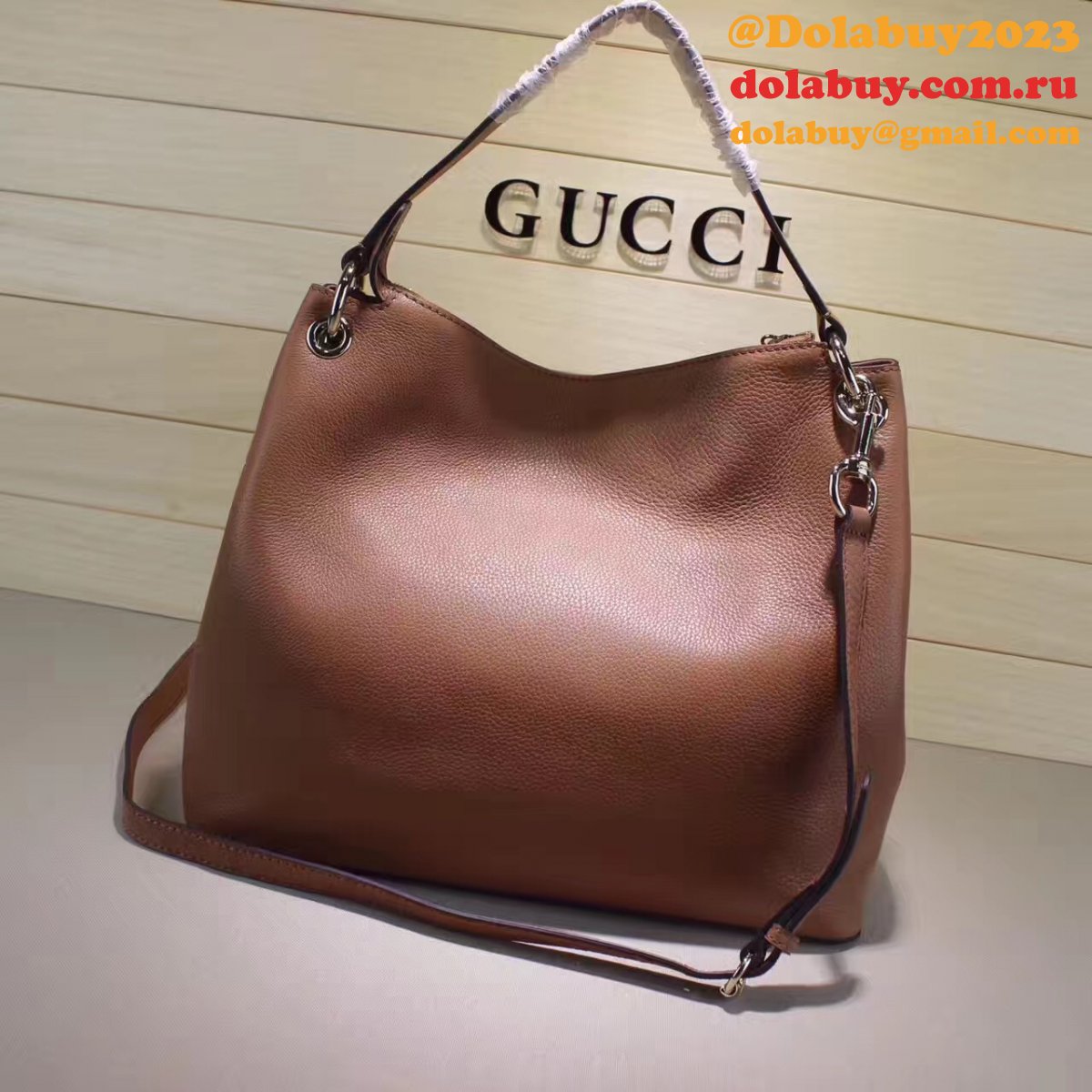 replica G*u*i luxury shoulder soho leather hobo 408825 bag