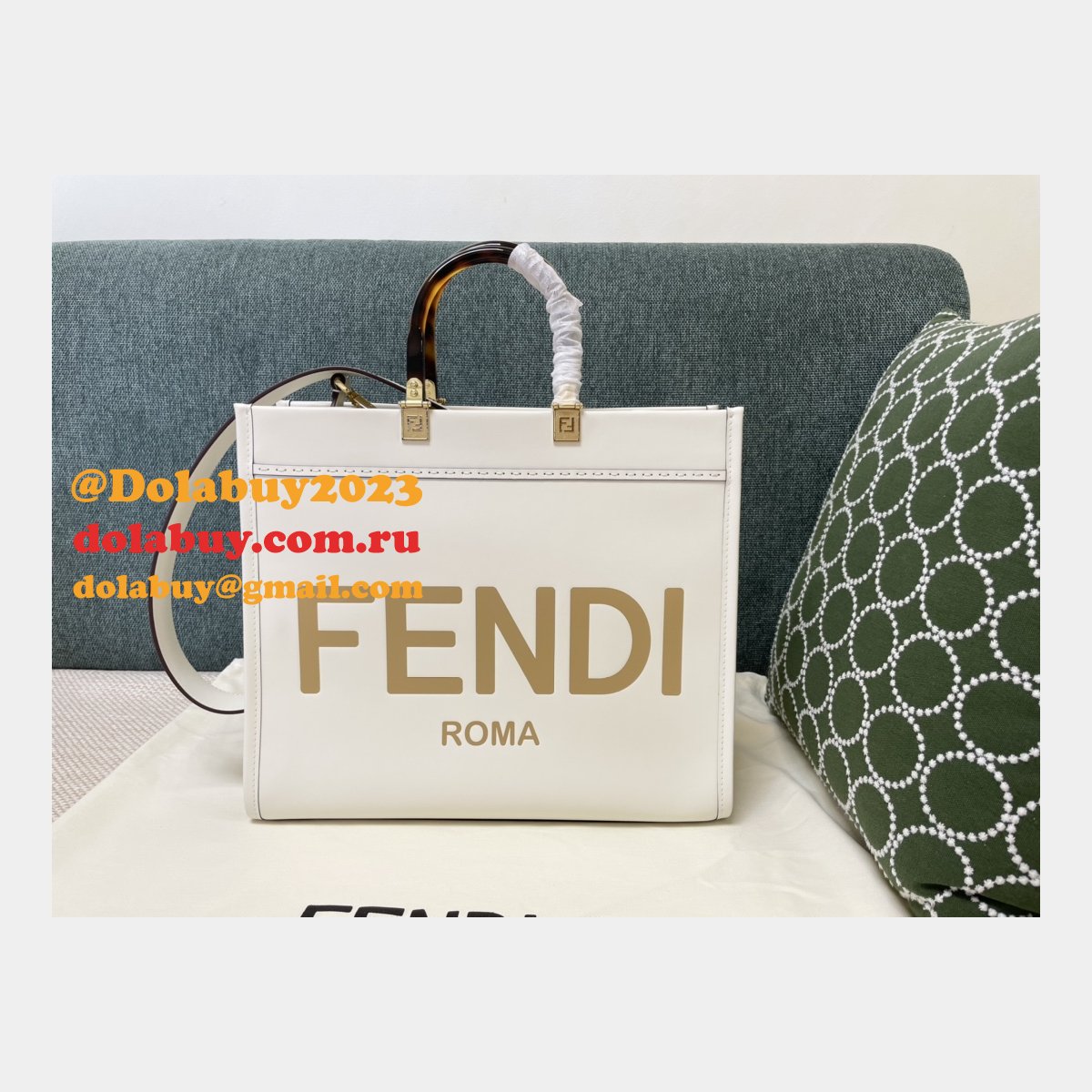 Best Knockoff FENDI TOTE Sunshine SMALL HANDBAG