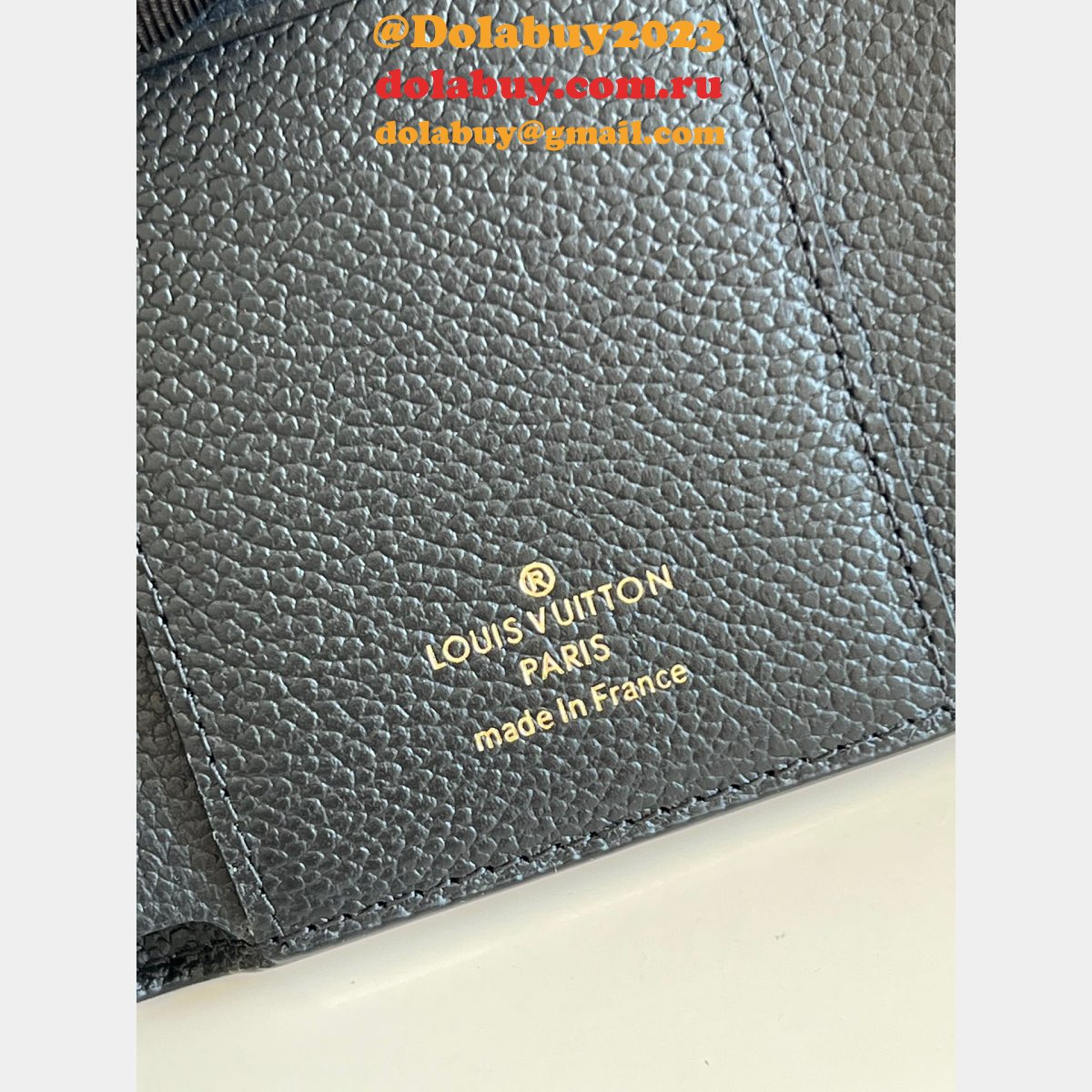 Replica Louis Vuitton Victorine Monogram Empreinte Wallets M80968 Men