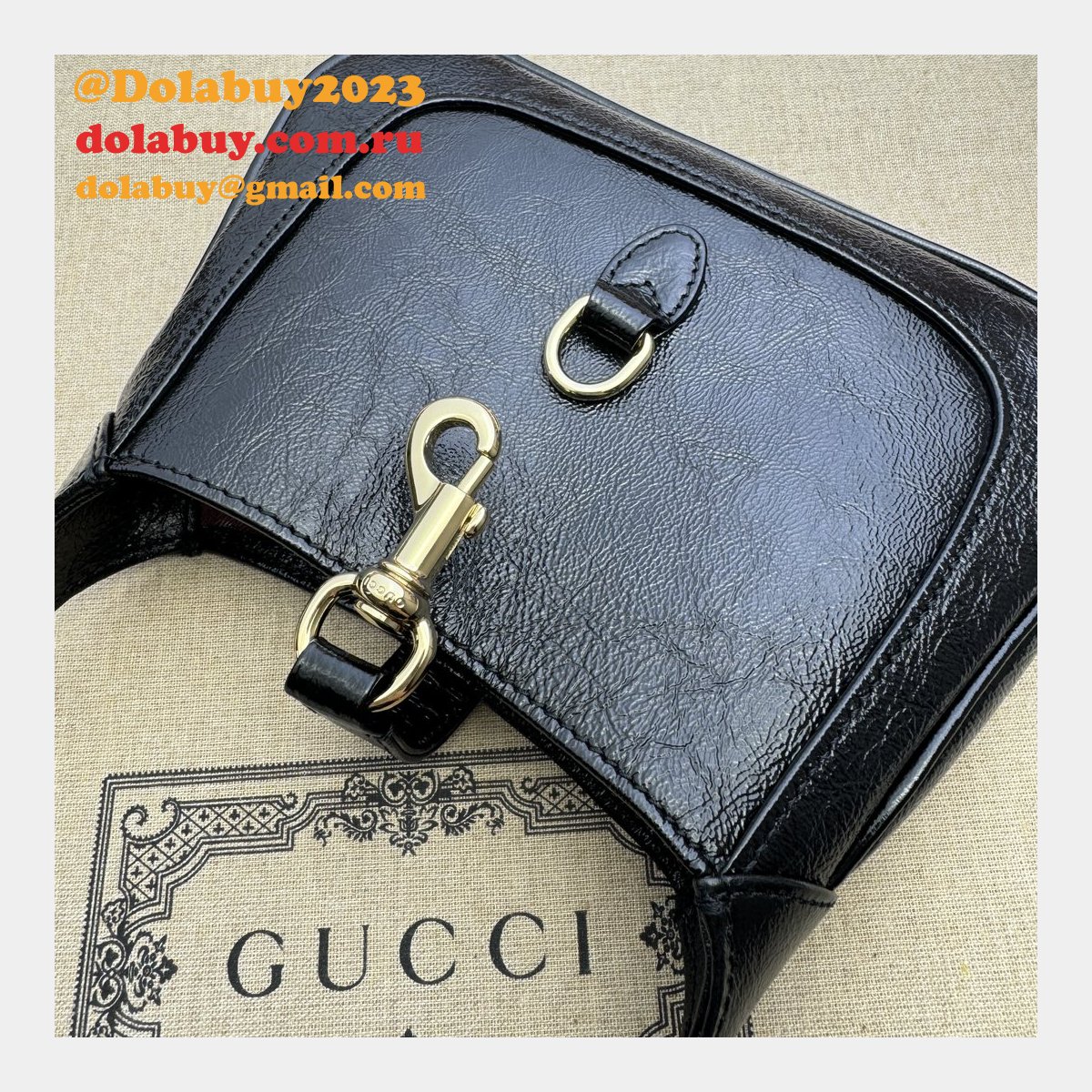 Gucci Wholesale Jackie Notte 782889 Fake Bag