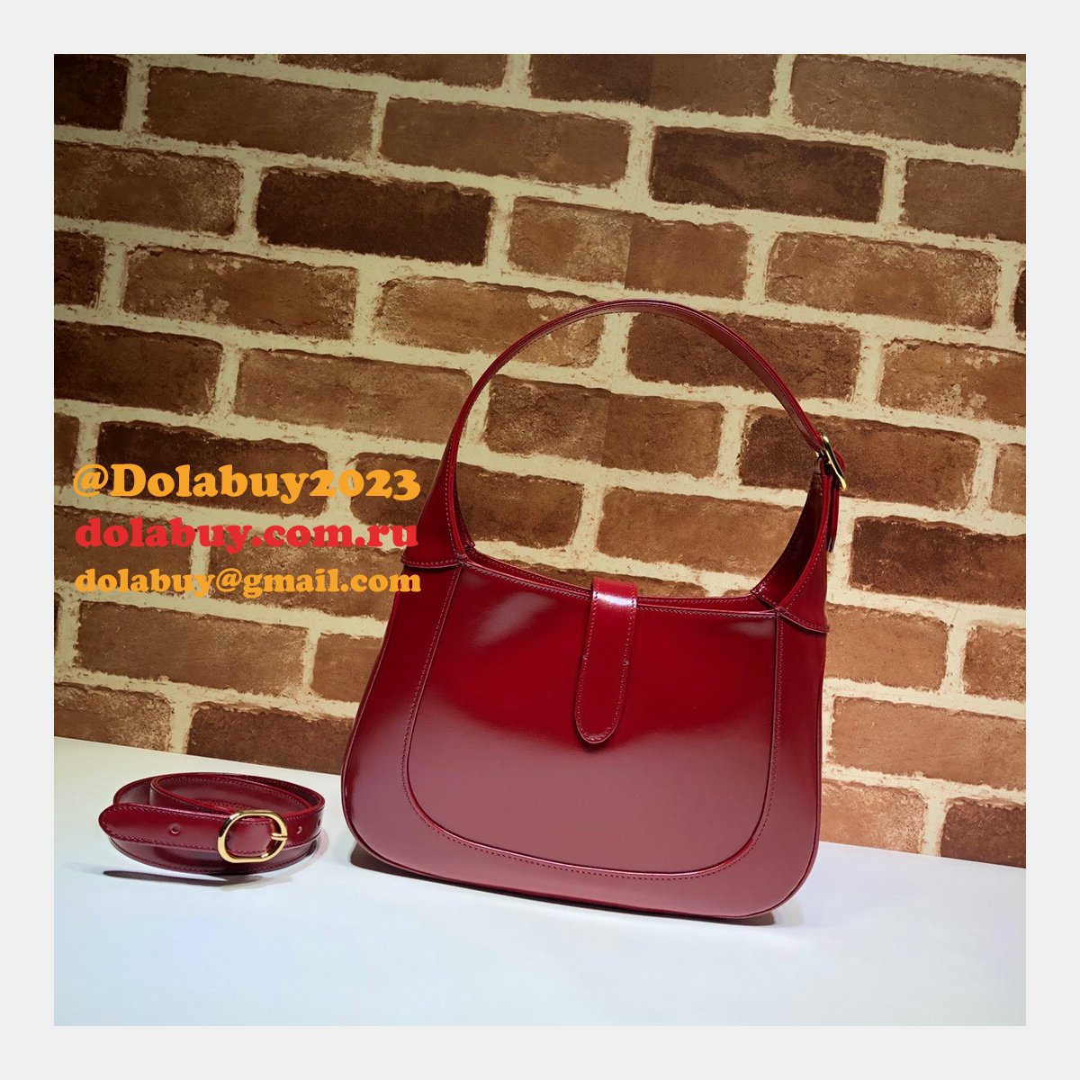 Designer Replica Gucci Jackie 1961 Hobo Bag 636709 Leather