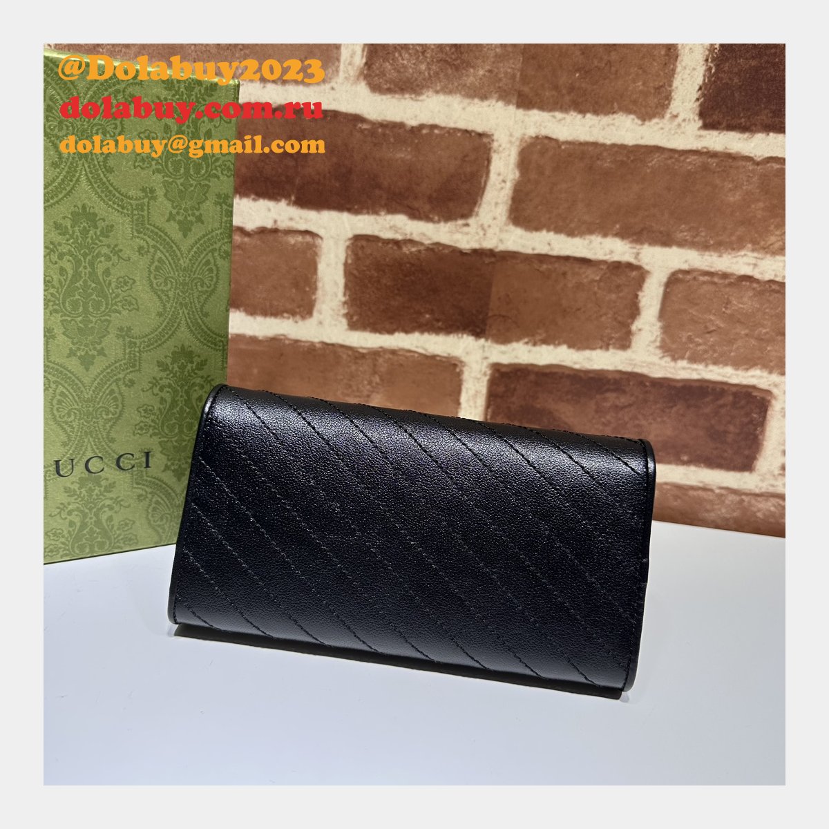 Gucci Replica Blondie Continental Wallet 1:1 Mirror 760302 Bag