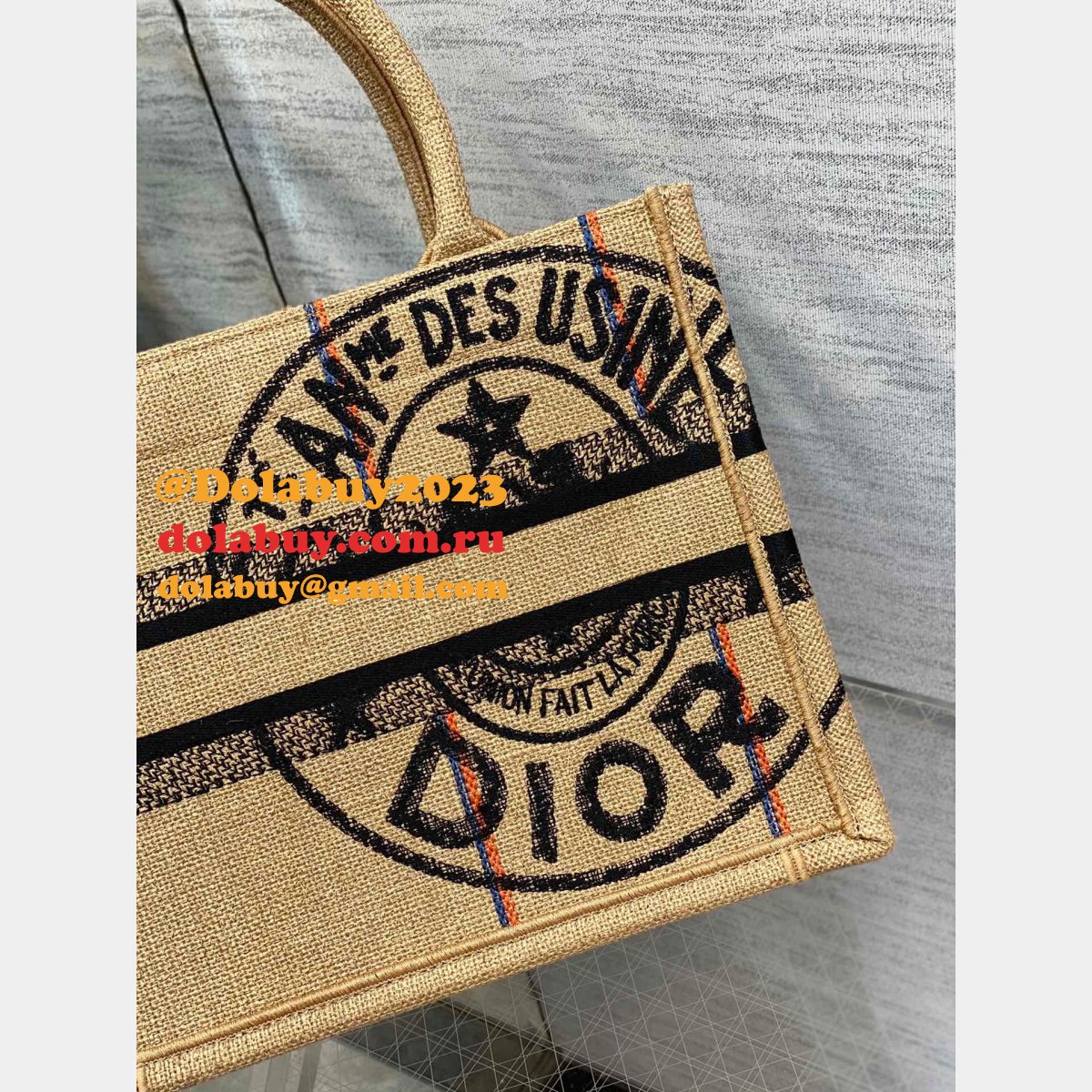 Fashion Designer Dior 1:1 quality CD Book Tote Bags