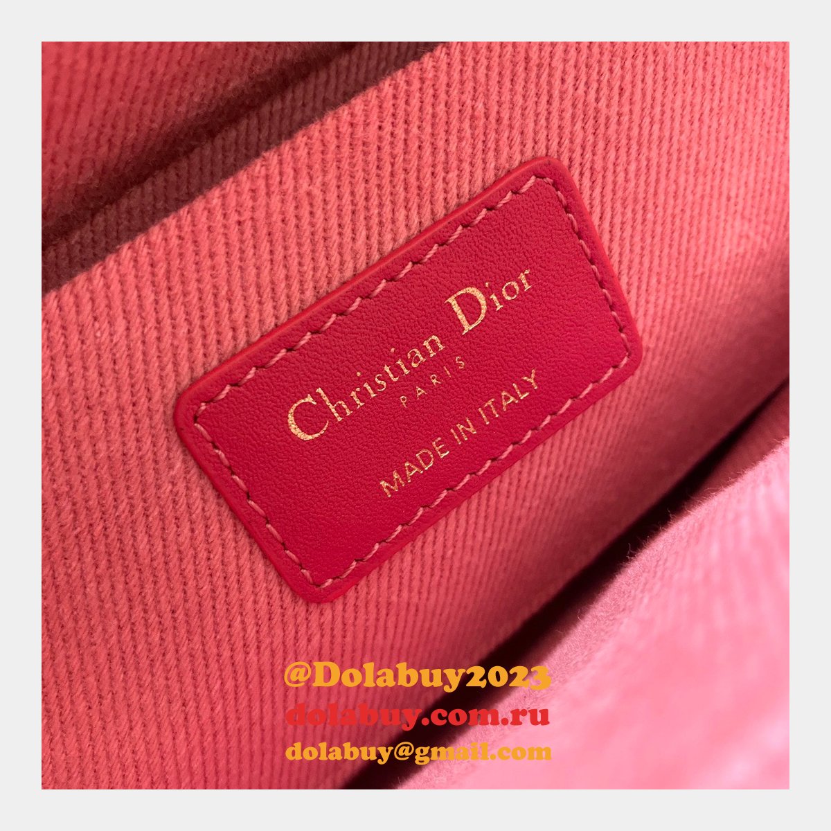 Wholesale High Quality Dior Fake 26cm Lady Designer Bag Online