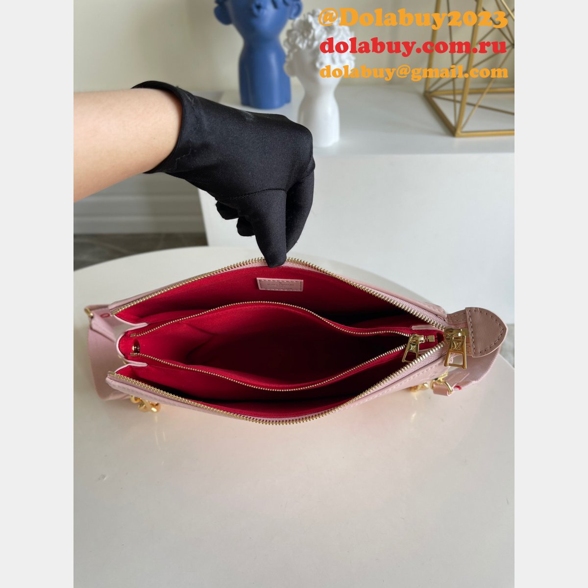 Luxury Louis Vuitton replica M58739 Coussin PM Monogram Lambskin Handbags