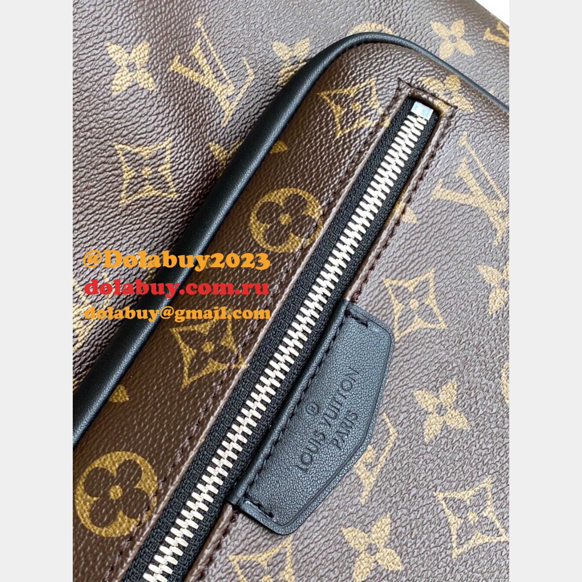 Louis Vuitton Replicas Monogram Macassar JOSH M41530 Backpack