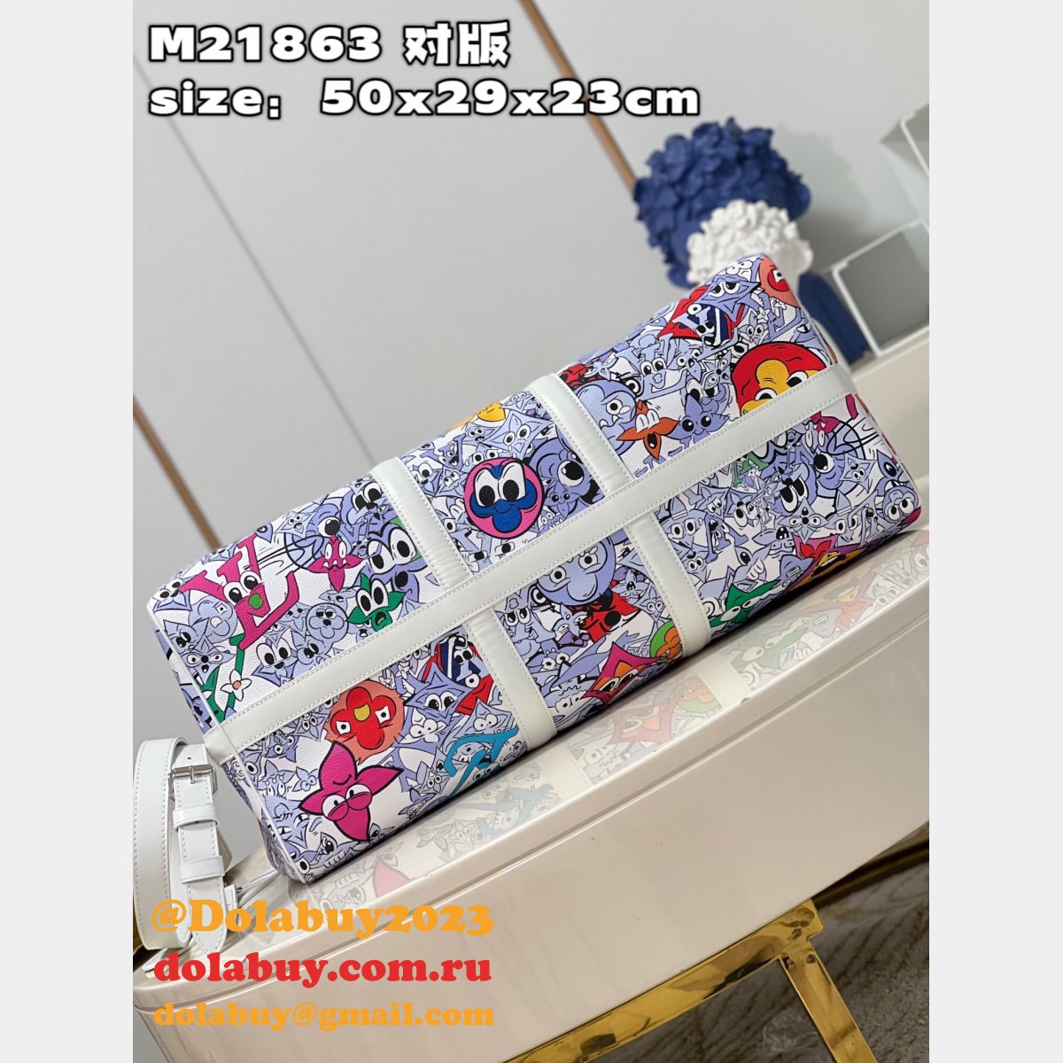 Wholesale Louis Vuitton Travel Keepall Bandoulière 50 Monogram