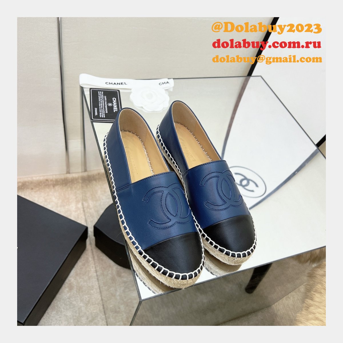 High Quality CC Designer ESPADRILLES SHOES