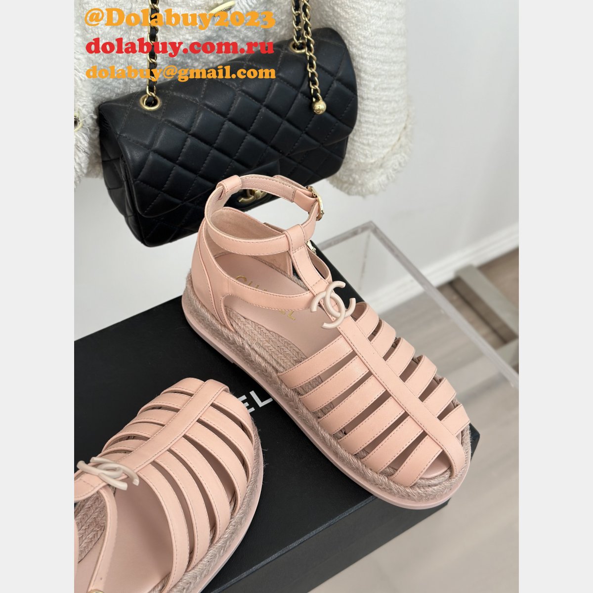 Replica Designer Fake Casual Style Elegant Sandals Shoes For Sale