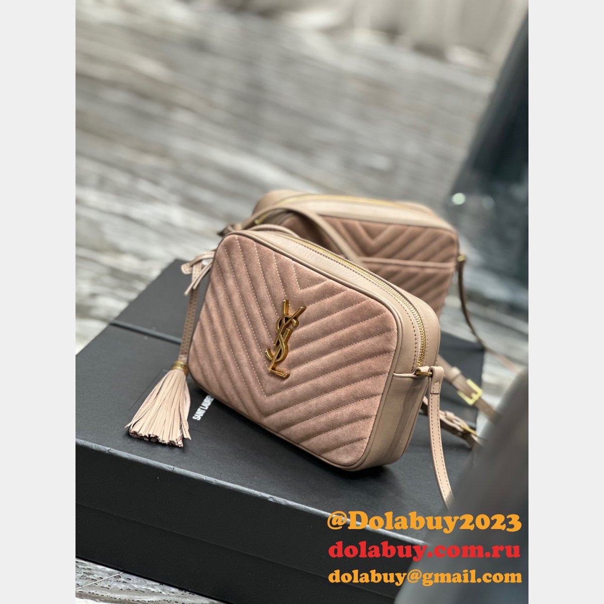 Saint Laurent 520534 Perfect Lou Camera Shoulder Cheap Bag