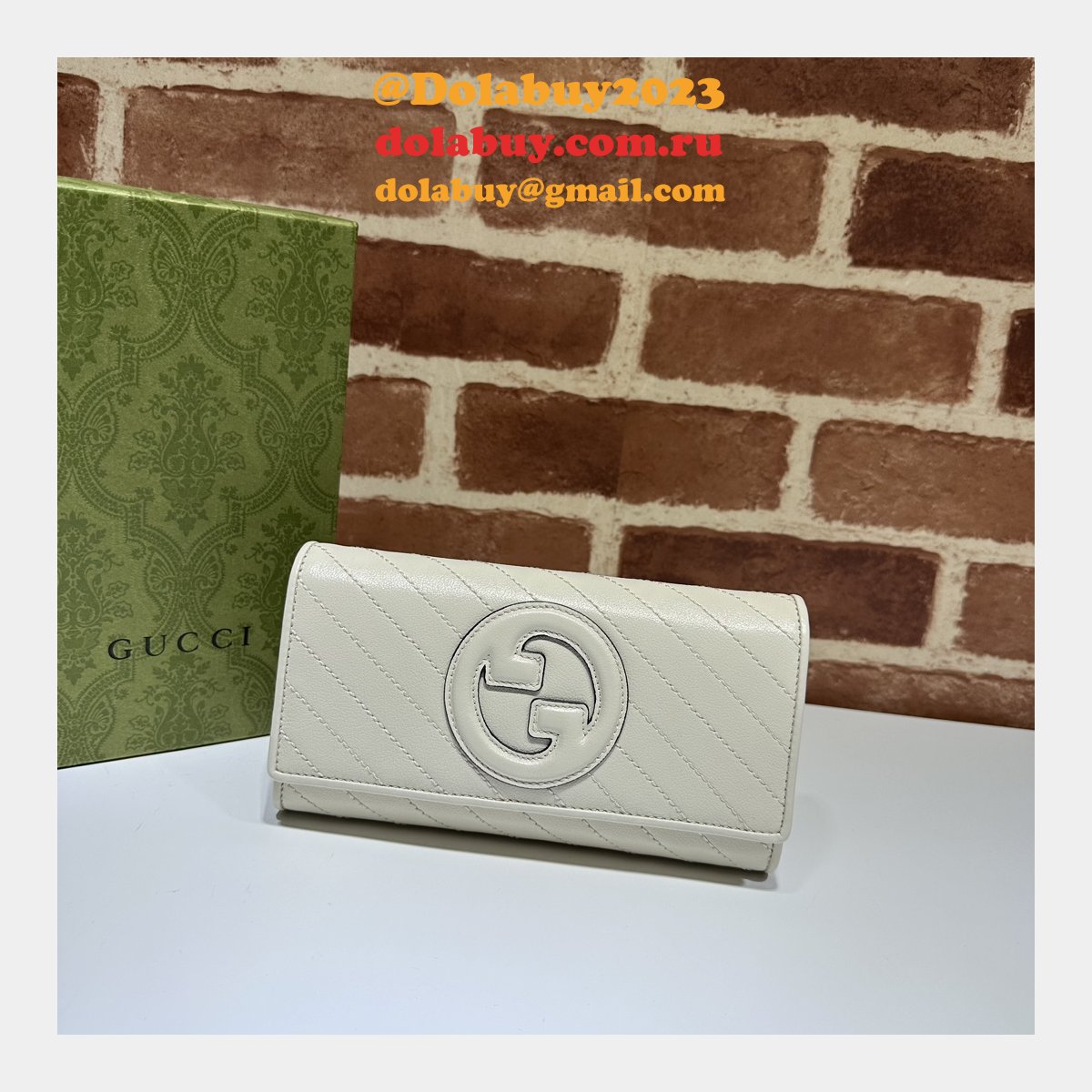 Gucci Replica Blondie Continental Wallet 1:1 Mirror 760302 Bag