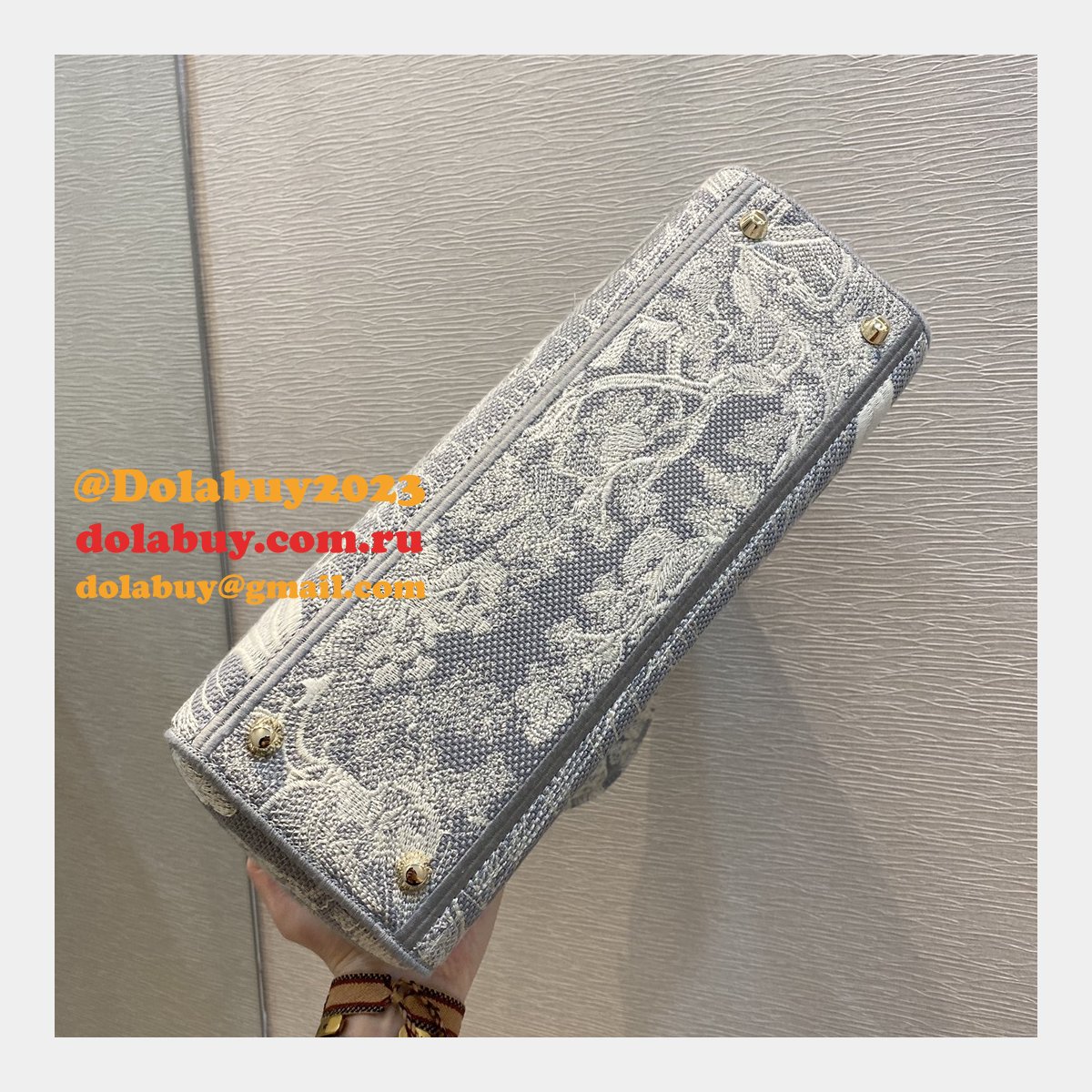 UK 1:1 Mirror High Quality Replica Lady Dior 32cm Bag