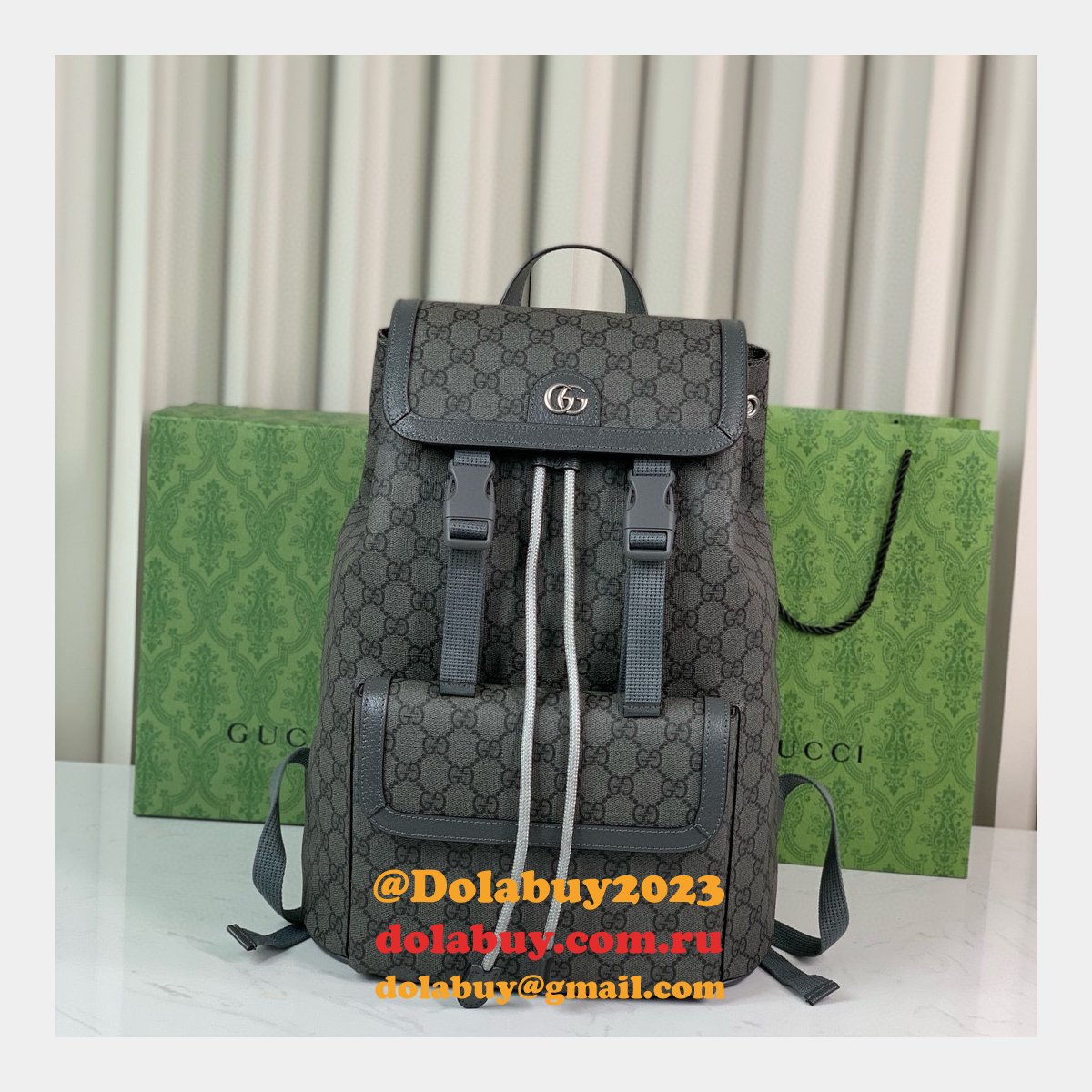 Luxury gucci Ophidia GG backpack 792114
