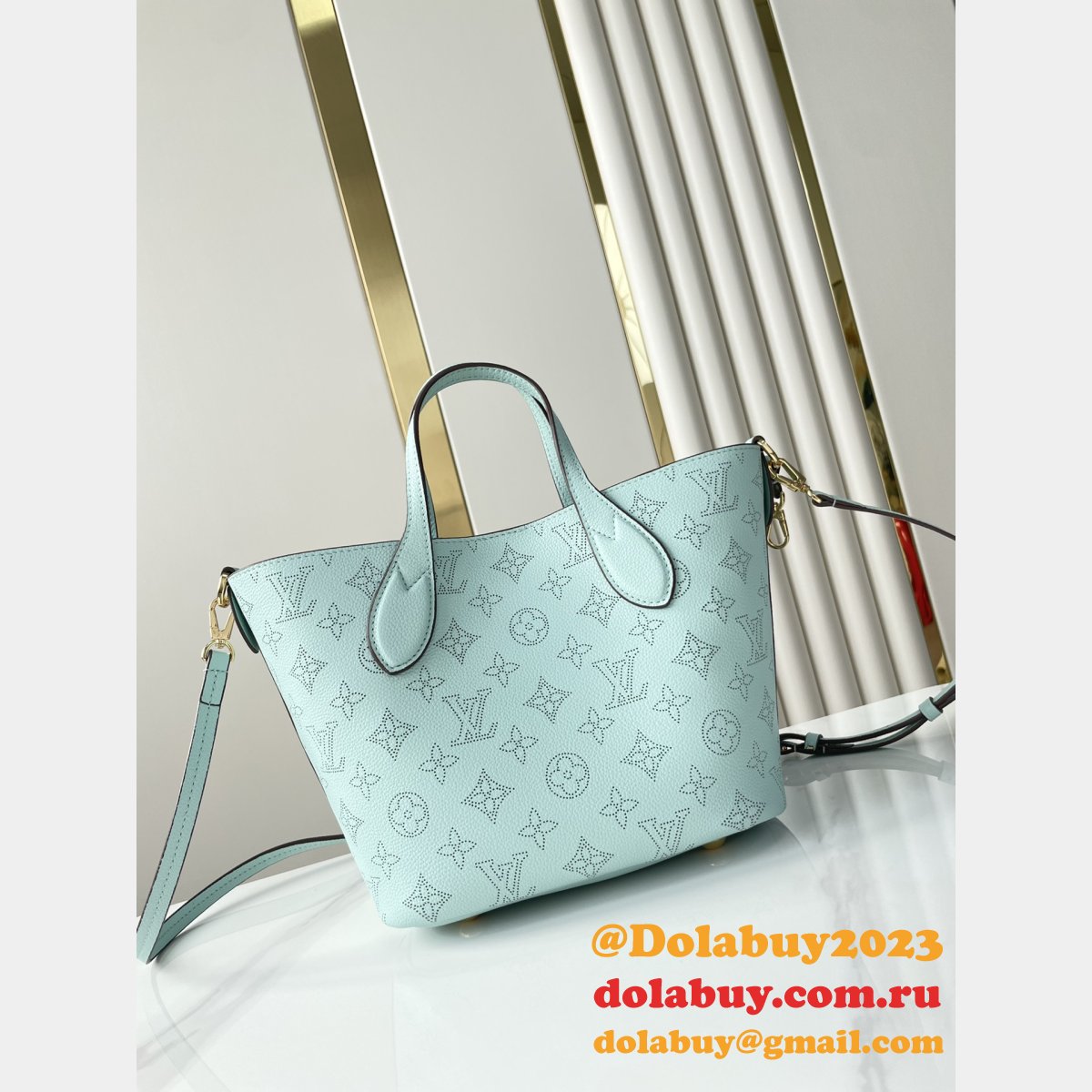 LOUIS VUITTON BLOSSOM NEVERFULL tote small bag M24930