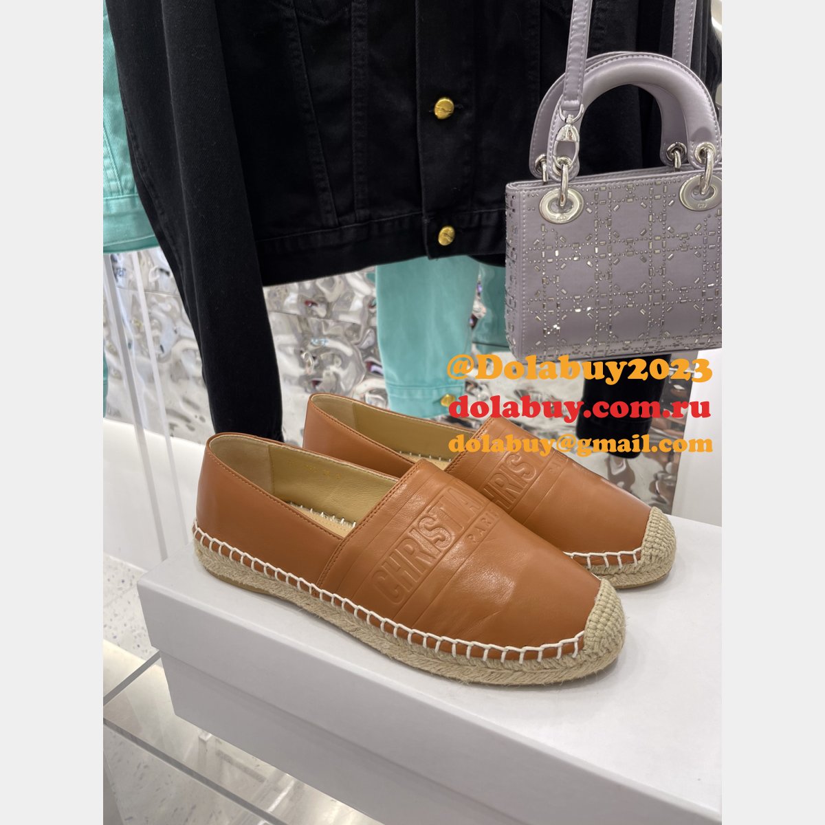 Designer Replica Christian Dior Fisherman Lambskin shoes