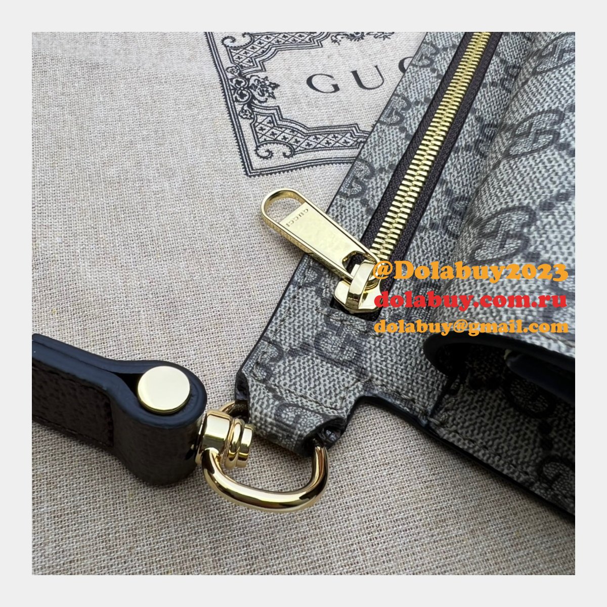 Shipping Gucci The Best Fake 718154 Blondie Belt Bag
