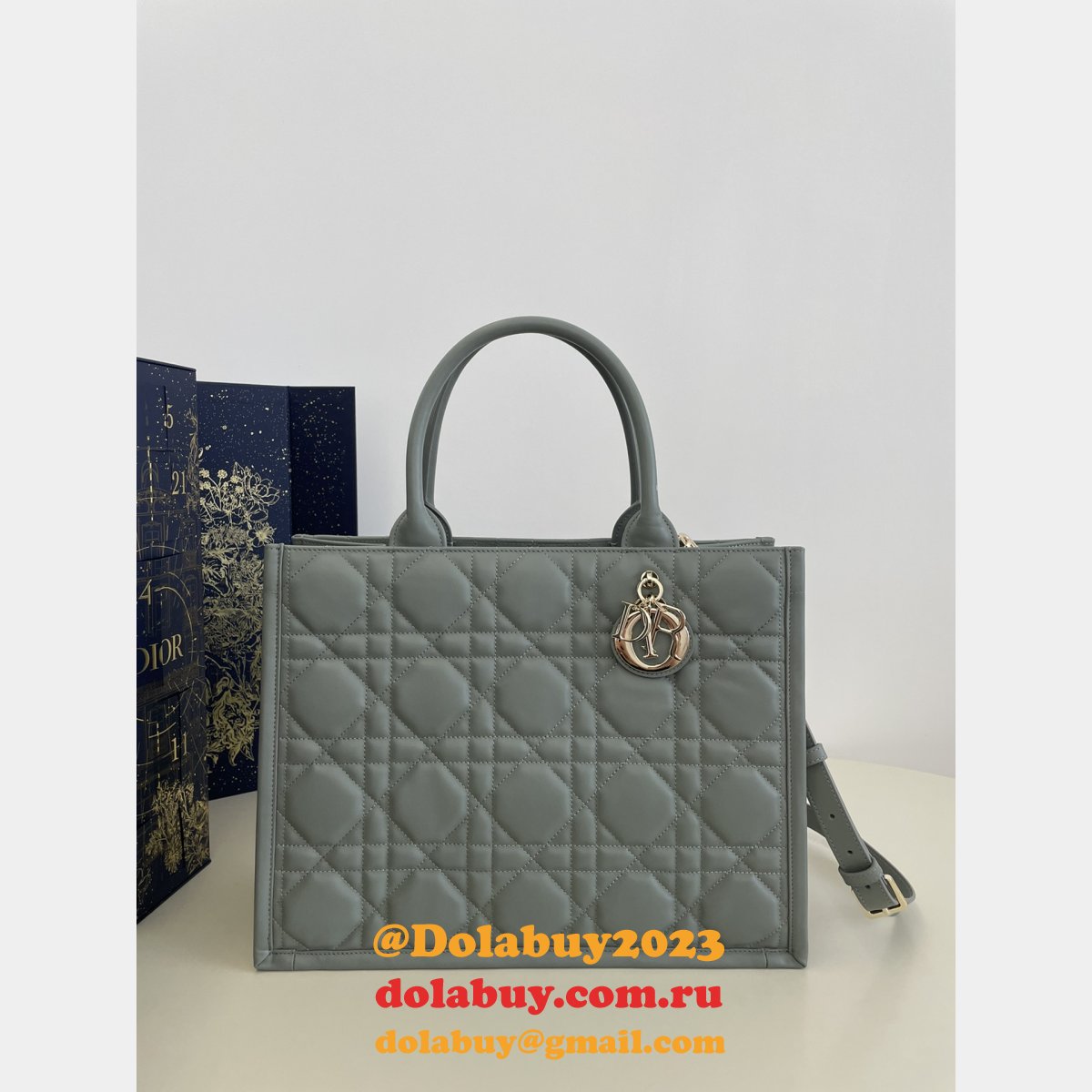 Top Quality DIOR book women handbag Medium size 36cm