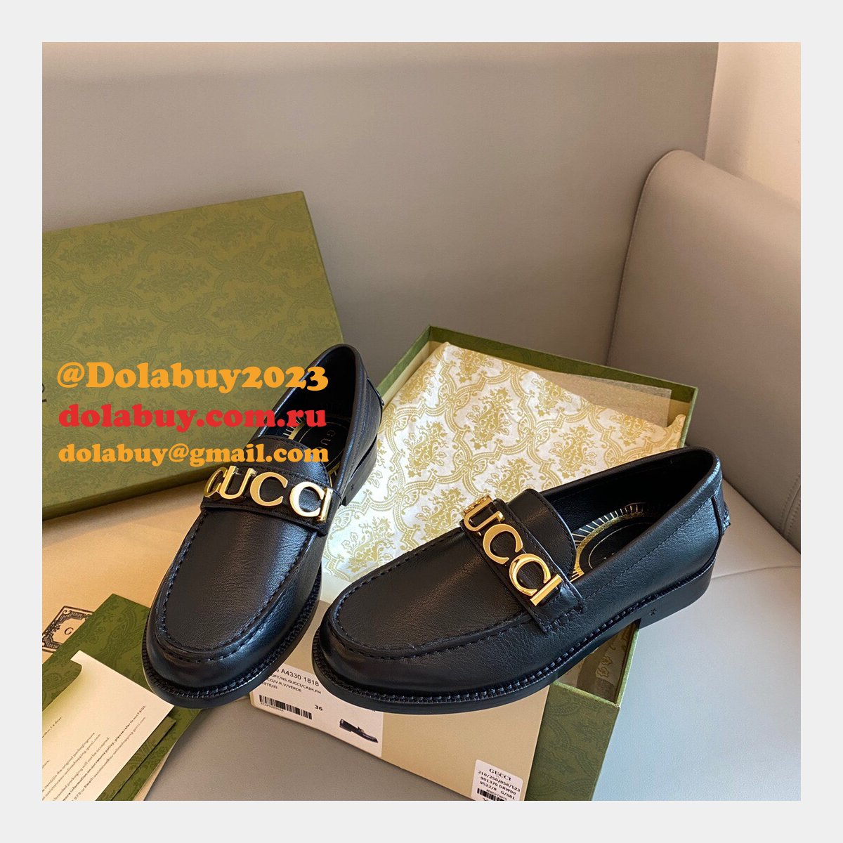 luxury G*u*i new top quality loafers replica shoes