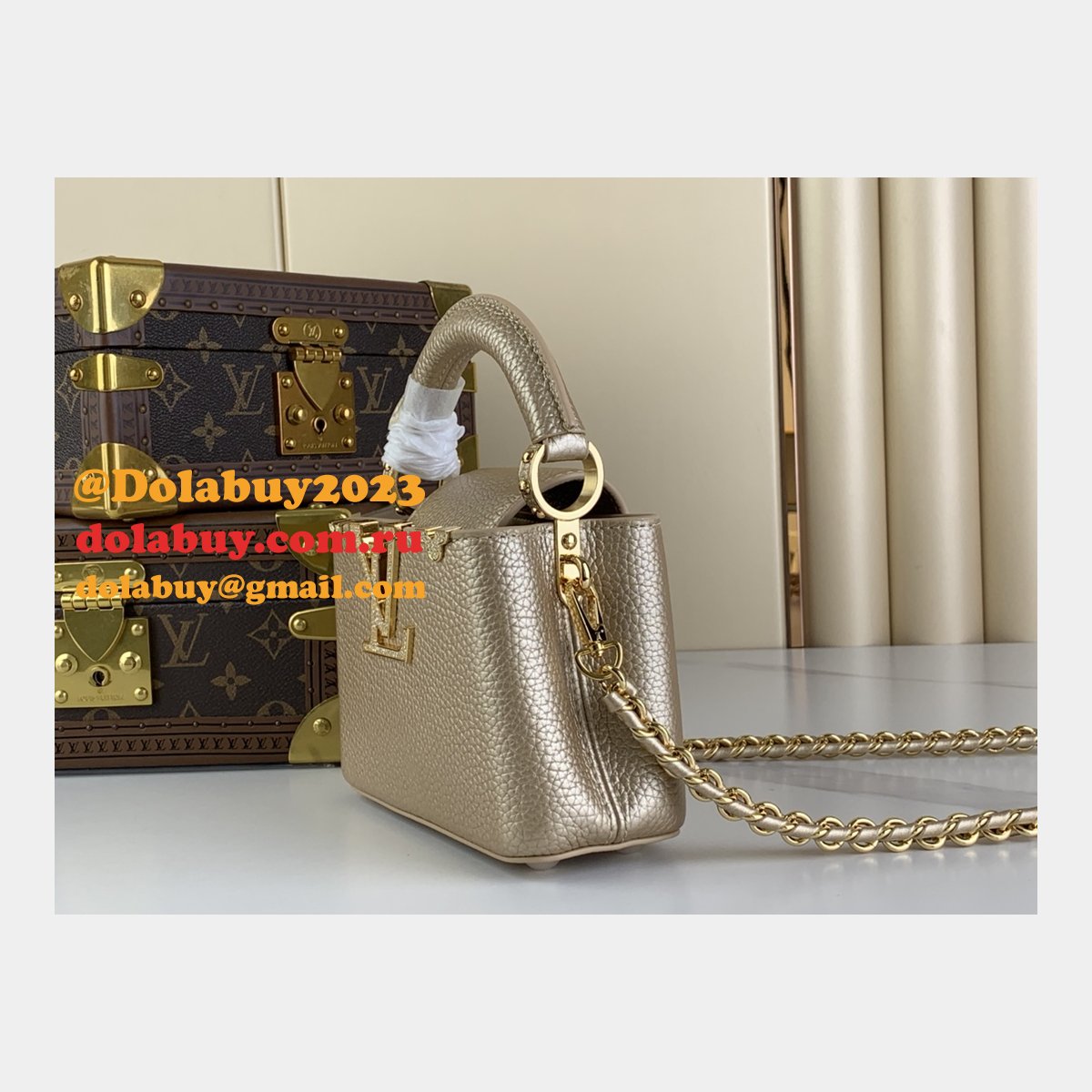 The Dolabuy Replica Capucines Louis Vuitton M48865 M24583 Bag