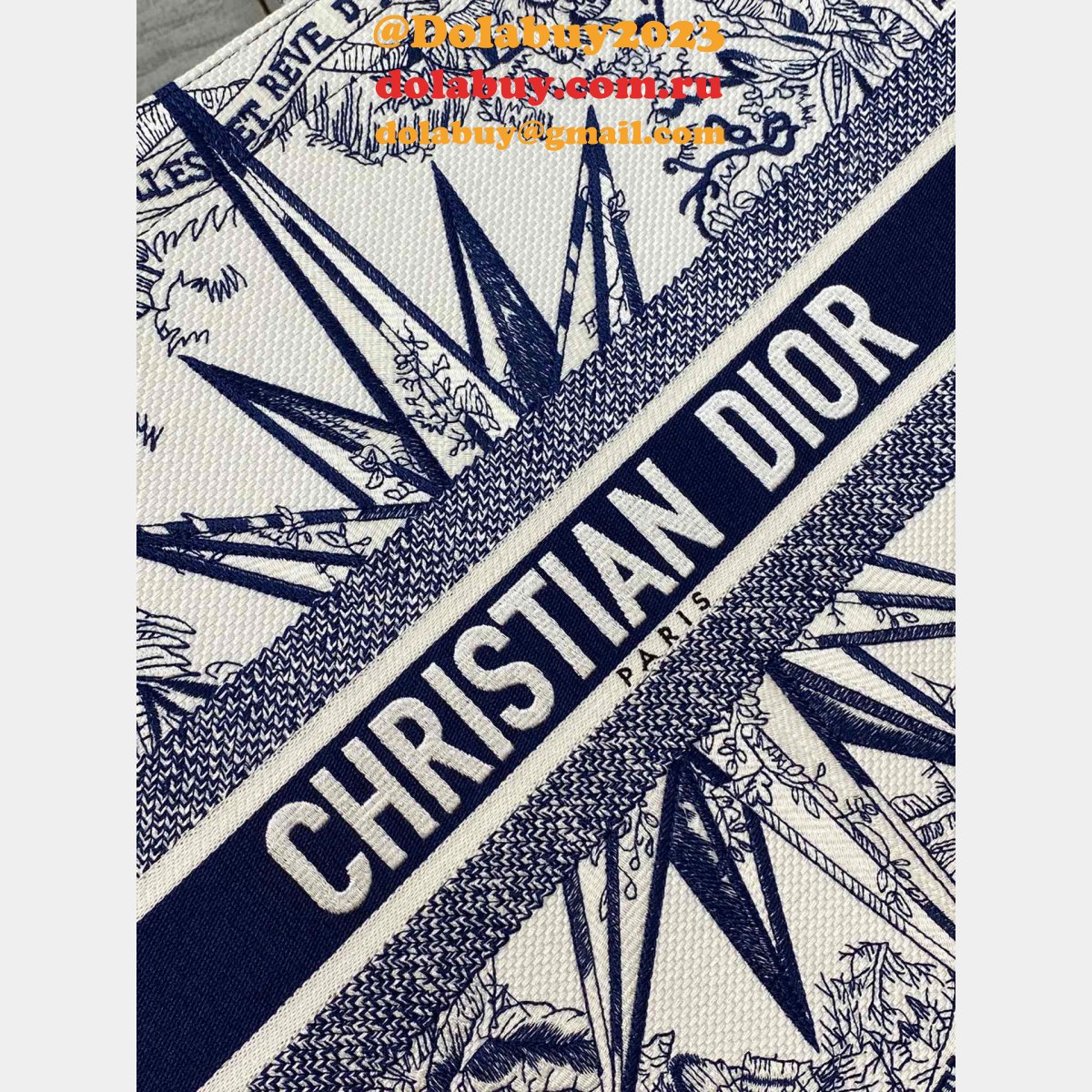 Replica Dior CD Book Tote 1:1 26.5/36/41.5cm bags Online Store