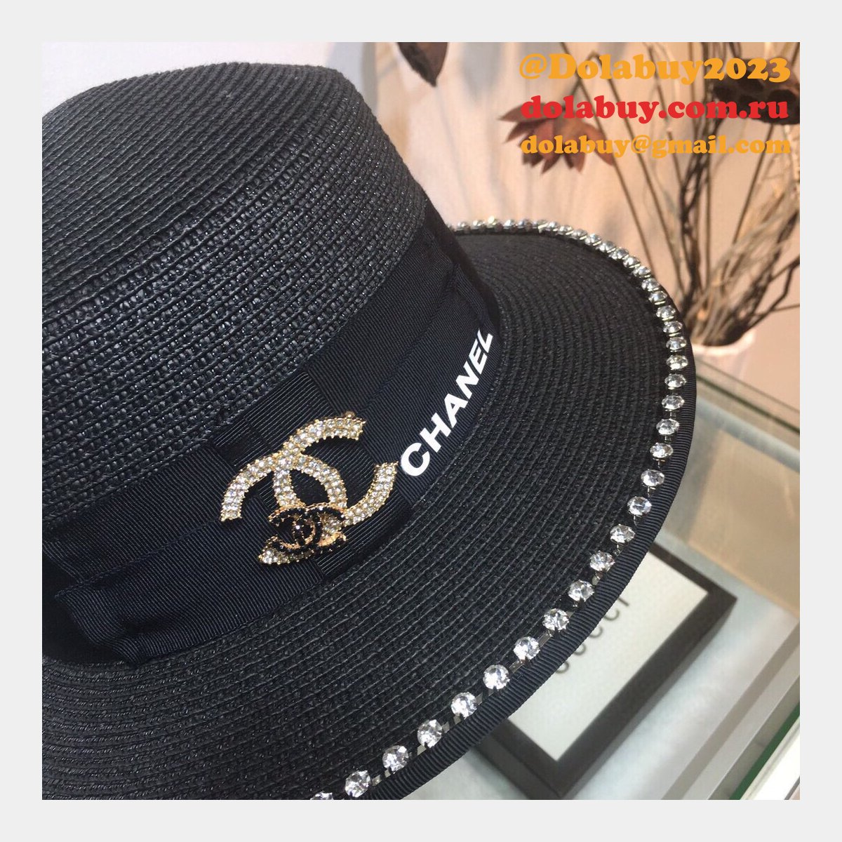 Luxury CC Replica Top 2020 hat black