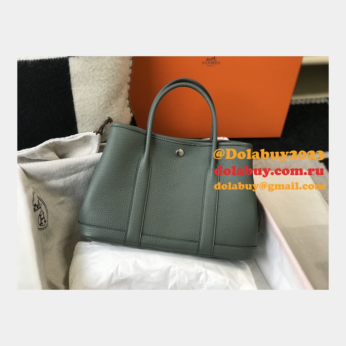 Designer Fake Hermes Garden Party Top Quality Bags