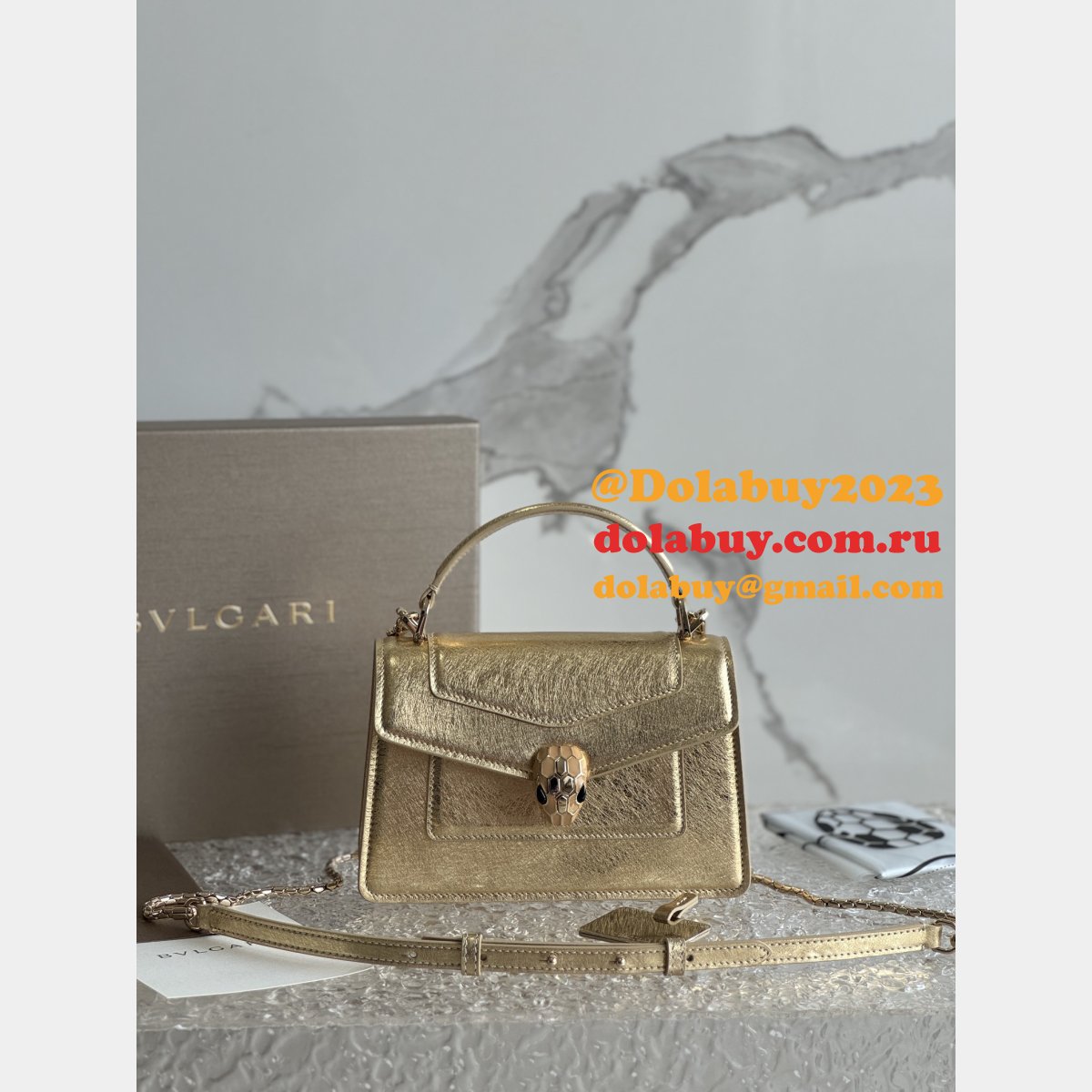 Luxury BVLGARI SERPENTI FOREVER WOMEN BAG 293666