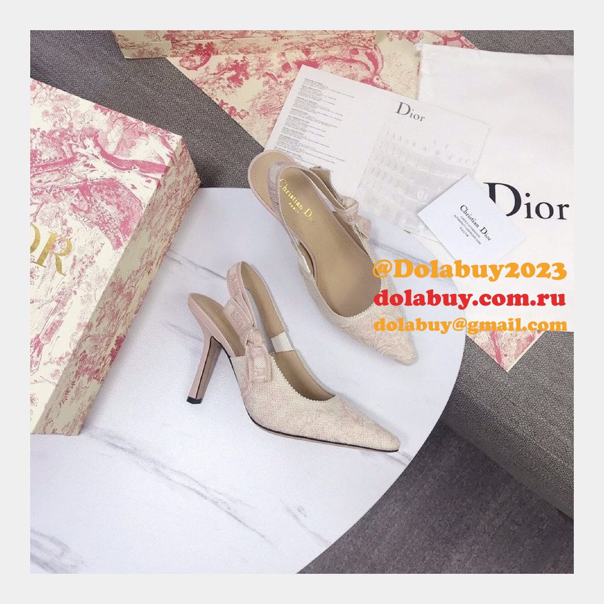 Replica & Fake Dior OFF Around The World Shoes
