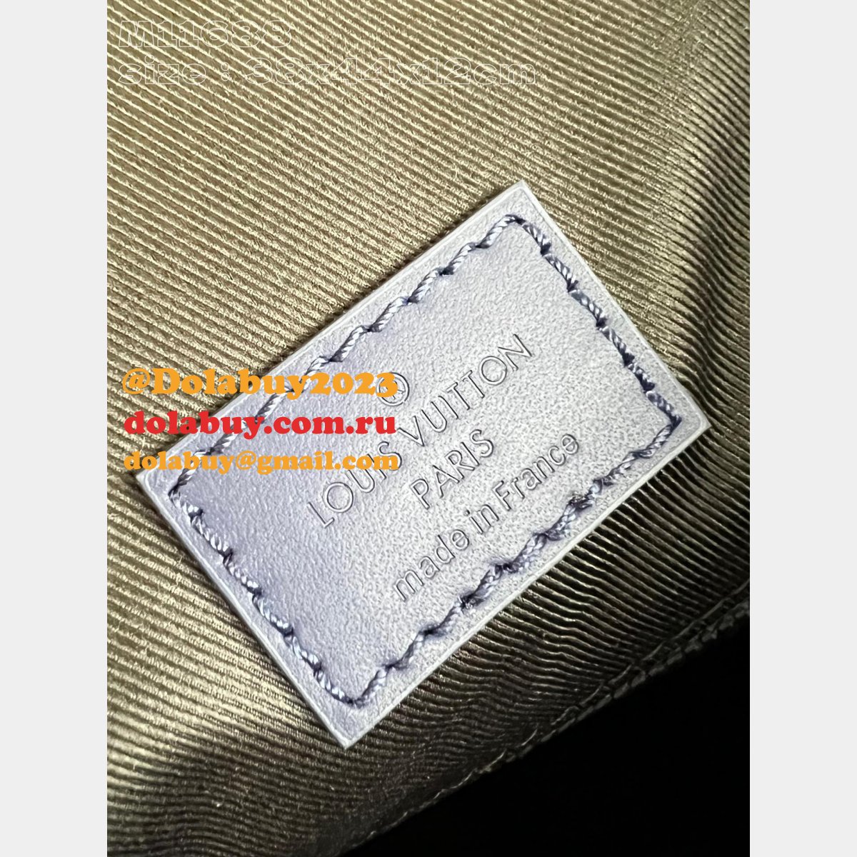 Christopher Fashion 7 Star Louis Vuitton Taurillon Monogram Men M11688 Blue