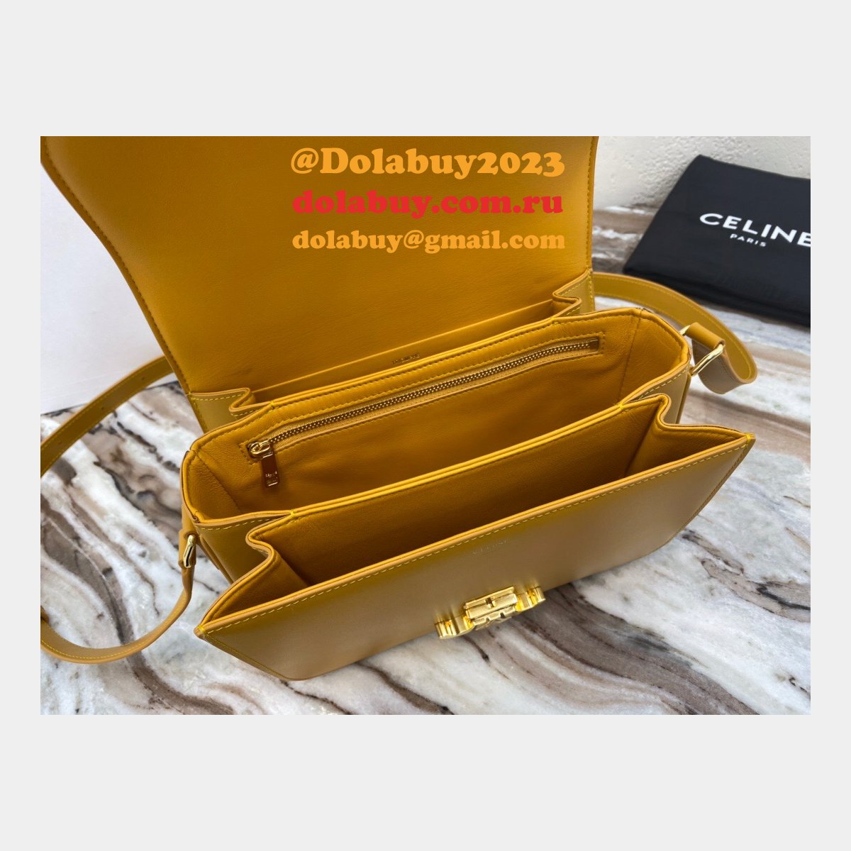 The Best Celine 1:1 Mirror Triomphe Replica Dolabuy 22cm Bag