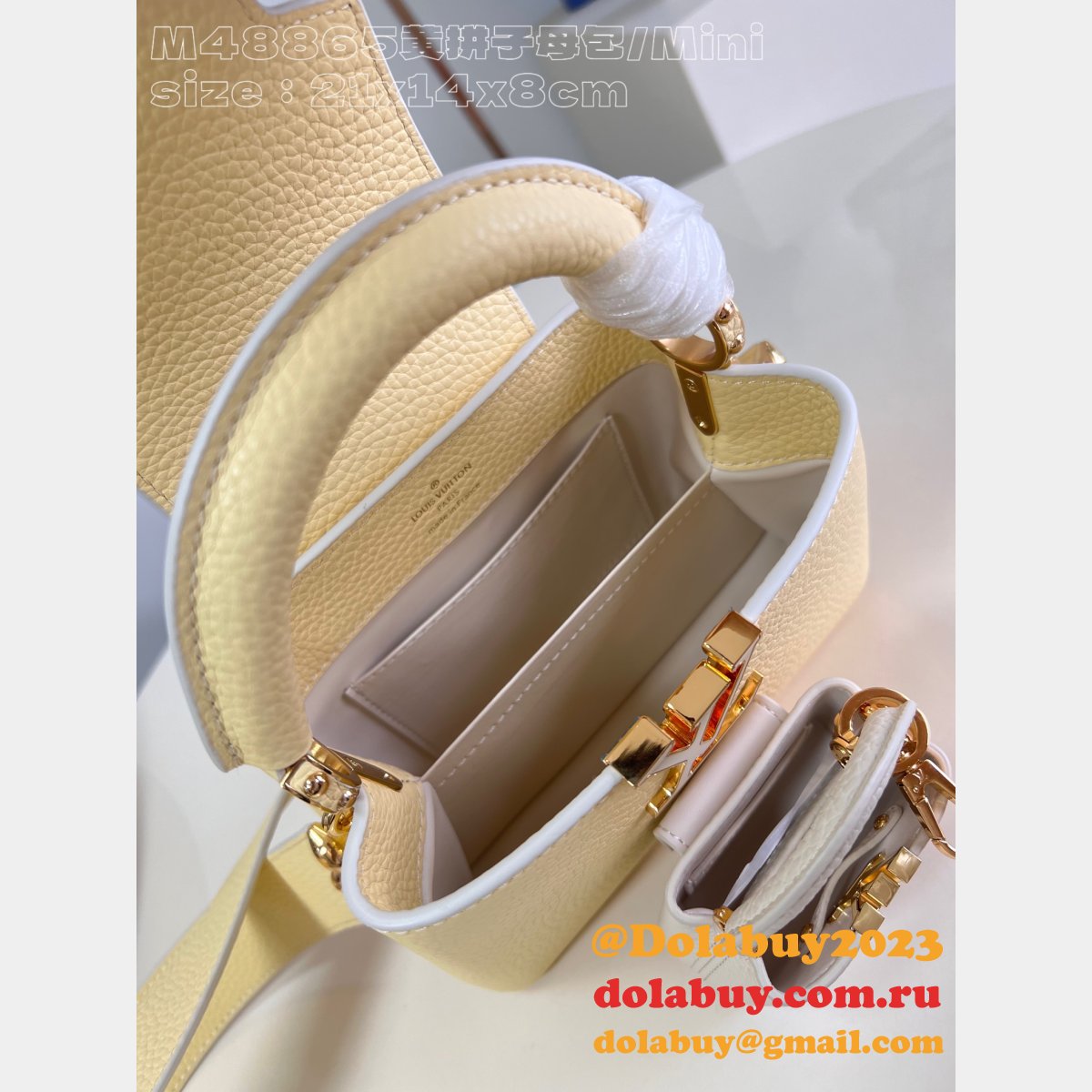 Louis Vuitton 7 Star M48865 Mother-Child Capucines High-Quality Replica Bags