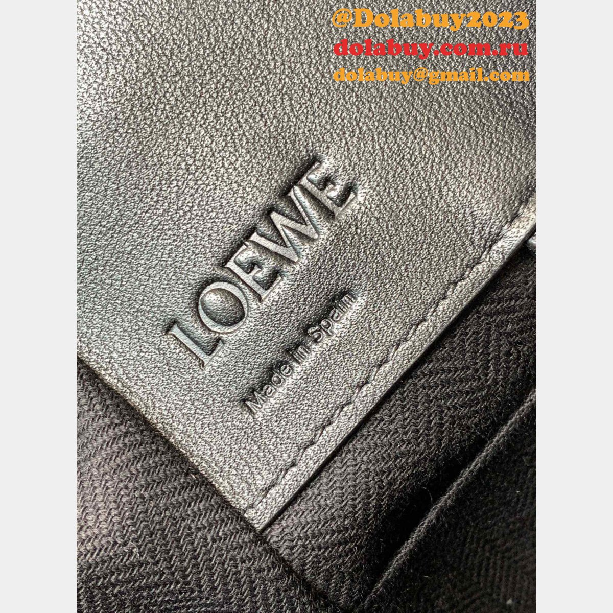 Compact Loewe Hammock Bag In Classic Calfskin Replica Best 20.8cm