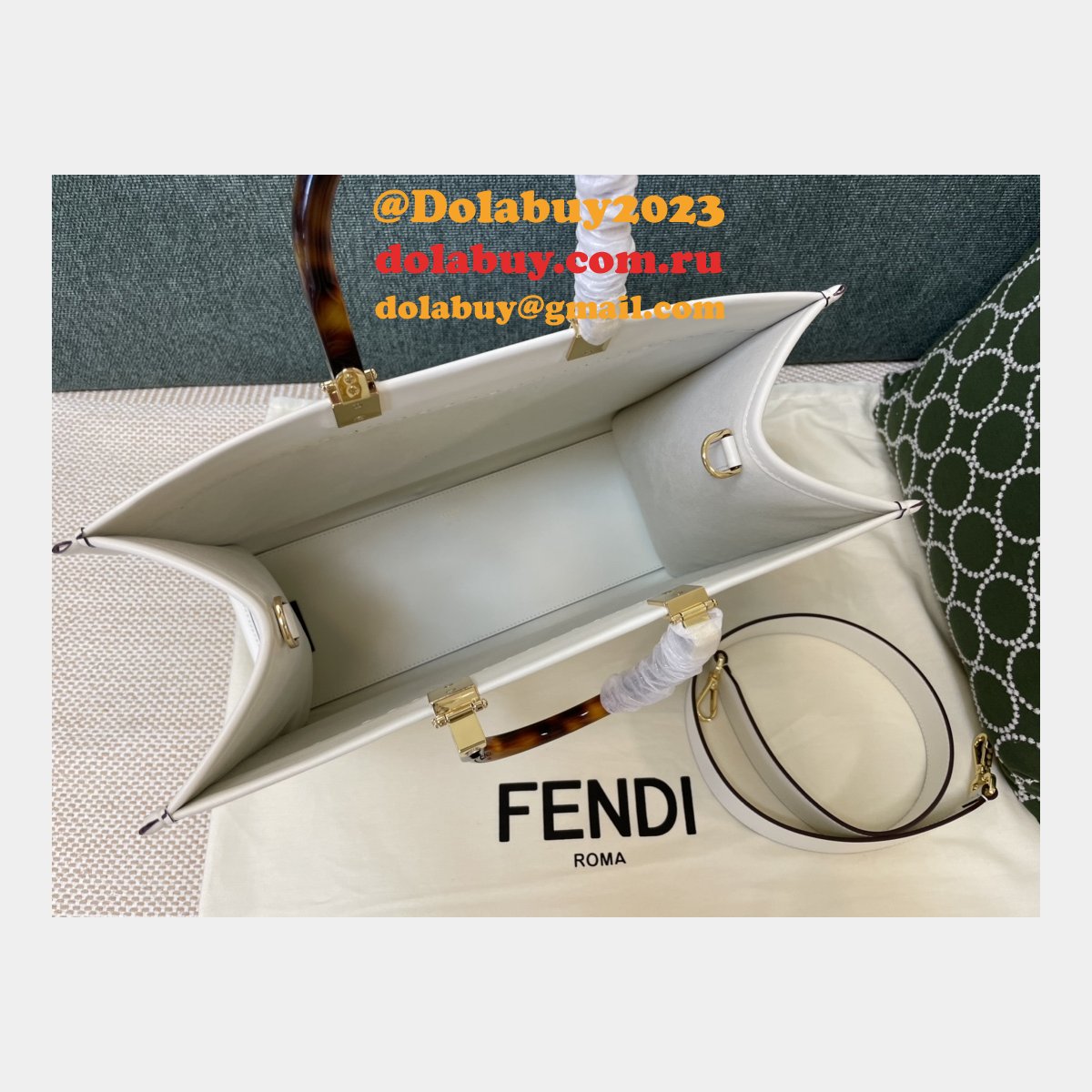 Best Knockoff FENDI TOTE Sunshine SMALL HANDBAG