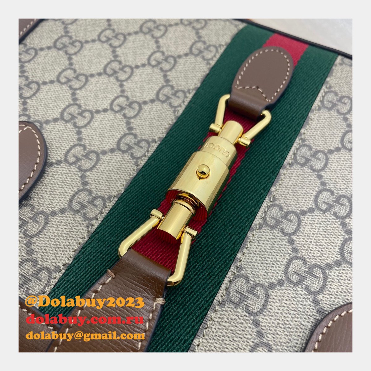 High Quality Replica Gucci 649016 Jackie 1961 Medium Tote Leather Bag
