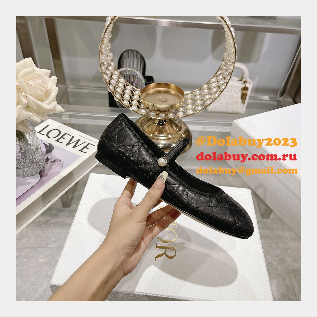 Top Quality Wholesale DIOR ballet flats