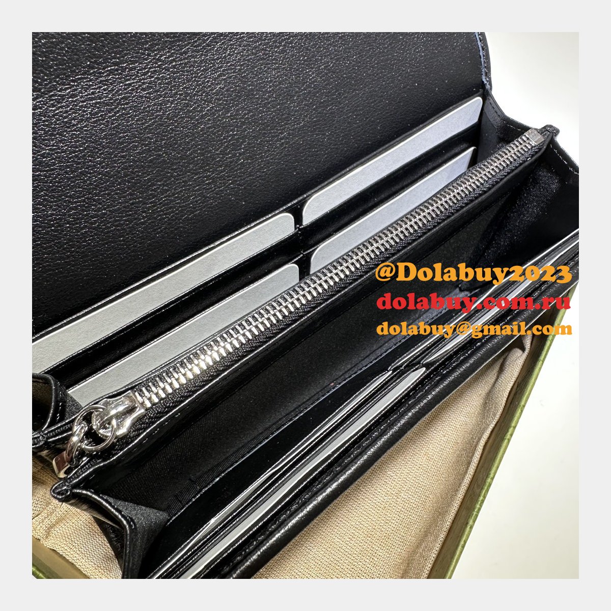 Gucci Replica Blondie Continental Wallet 1:1 Mirror 760302 Bag