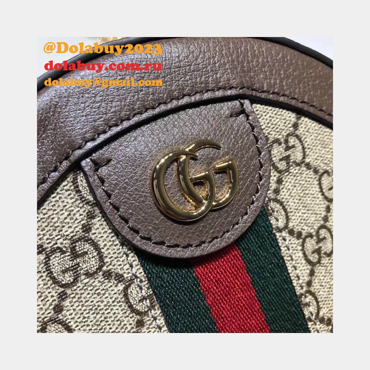 best G*u*i high quality ophidia mini round shoulder 550618 bag