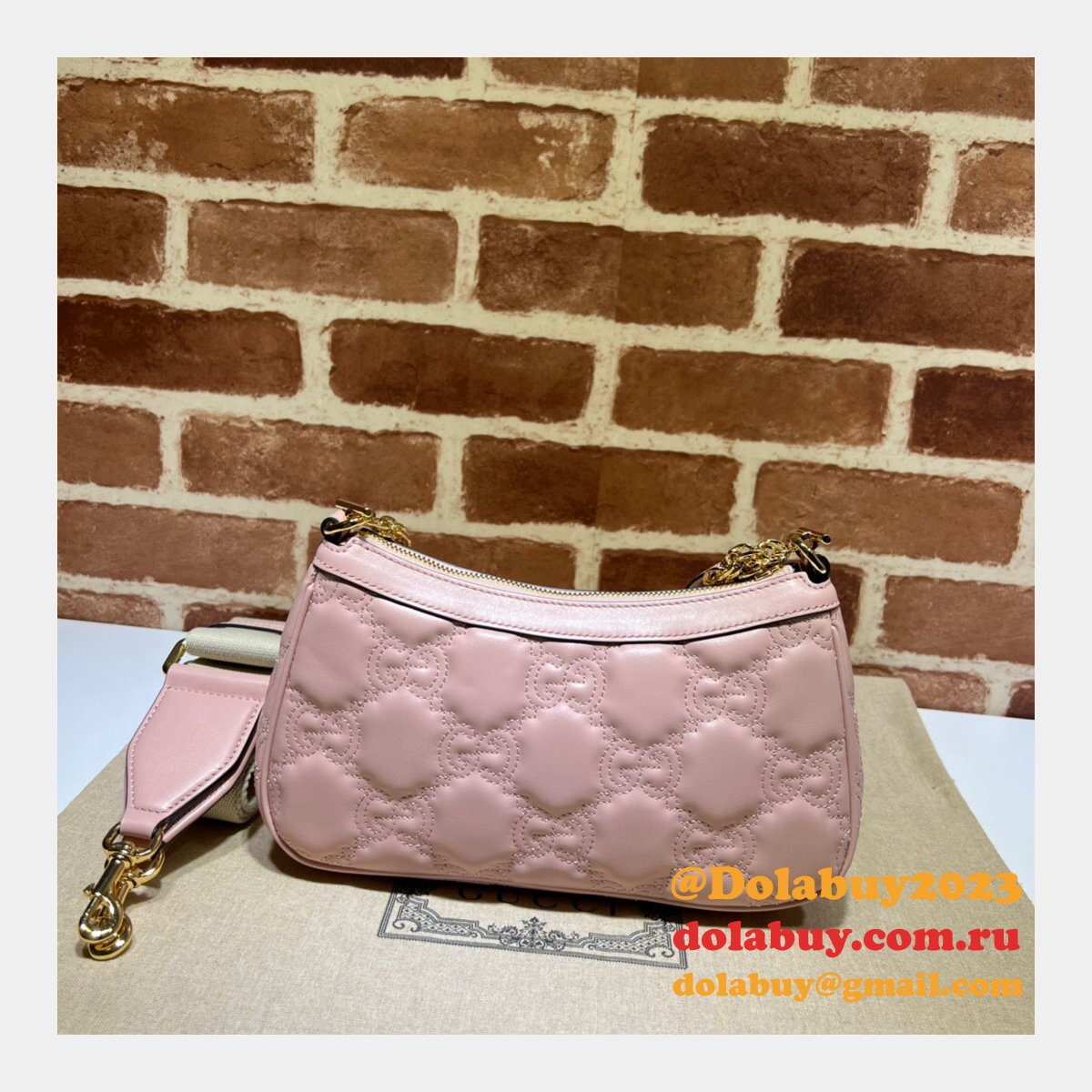 best G*u*i gg aaa+ matelassé luxury 735049 handbag