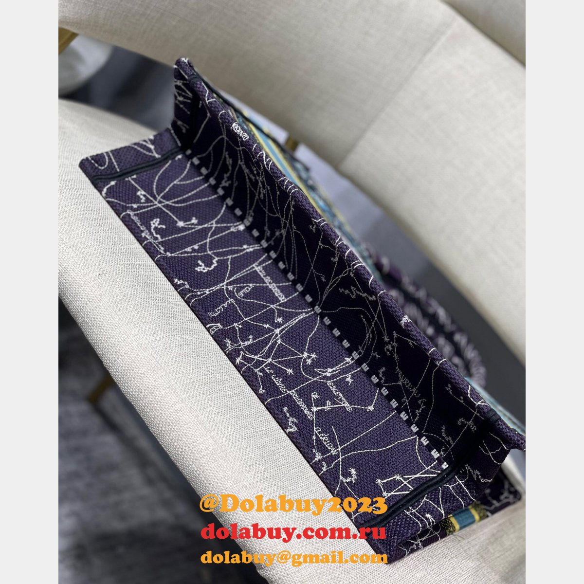 High Quality Dior CD Book Tote Replica Bags