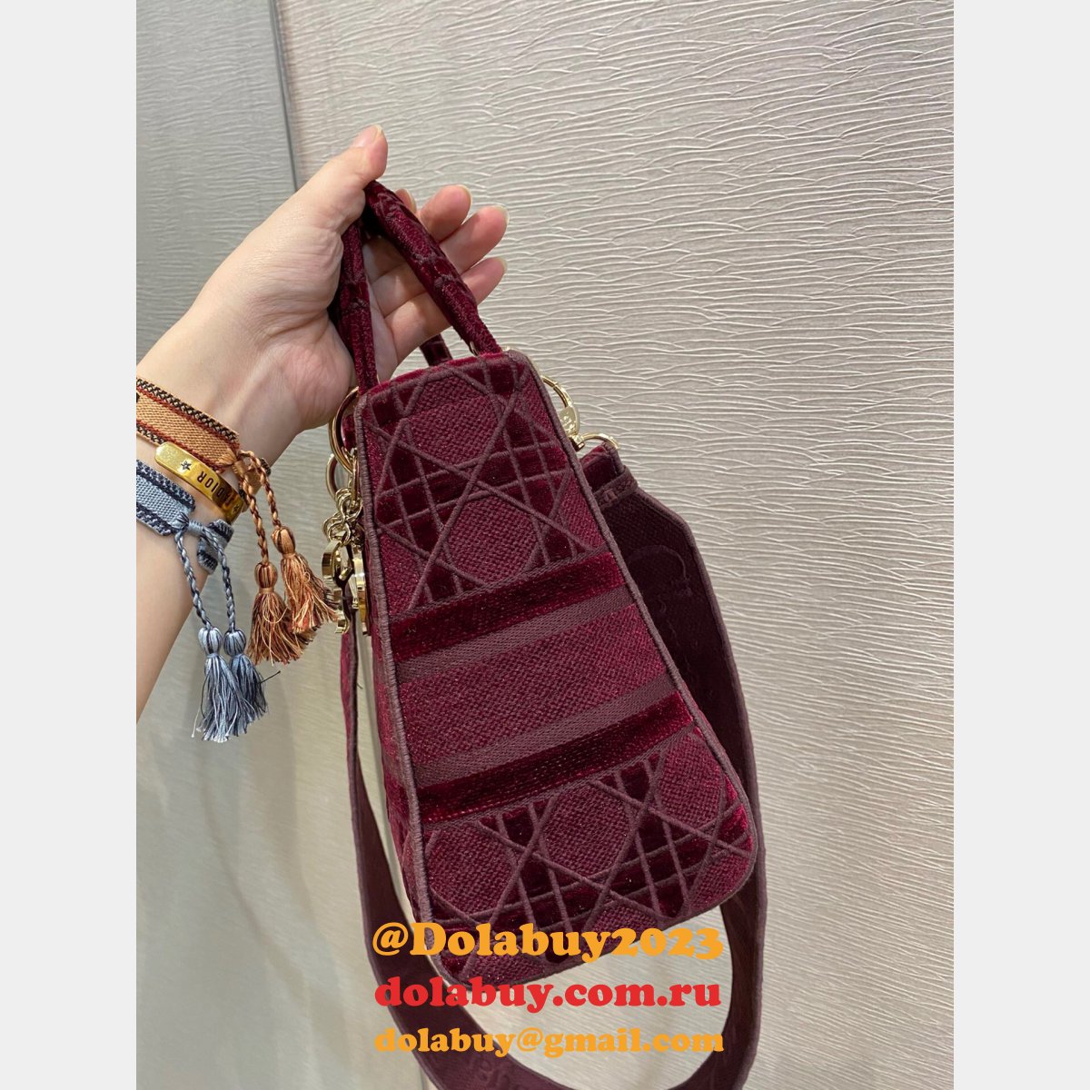 Christian Dior Replicas Lady Dior 24cm Best Bag